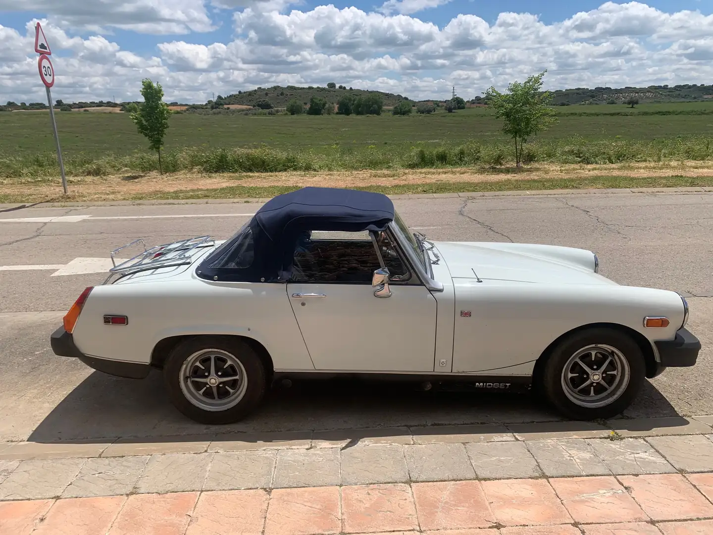 MG Midget 150 cc de 1975 Белый - 1