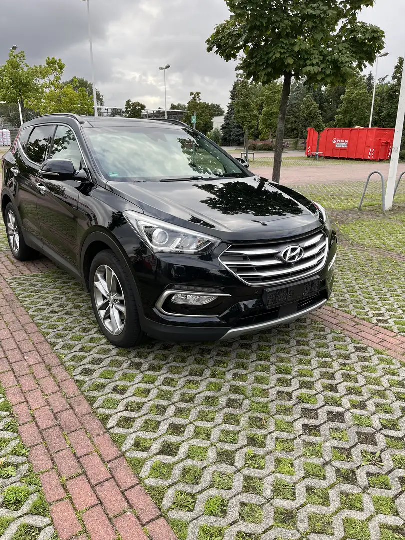 Hyundai SANTA FE blue 2.2 CRDI 4WD Automatik Premium - 1
