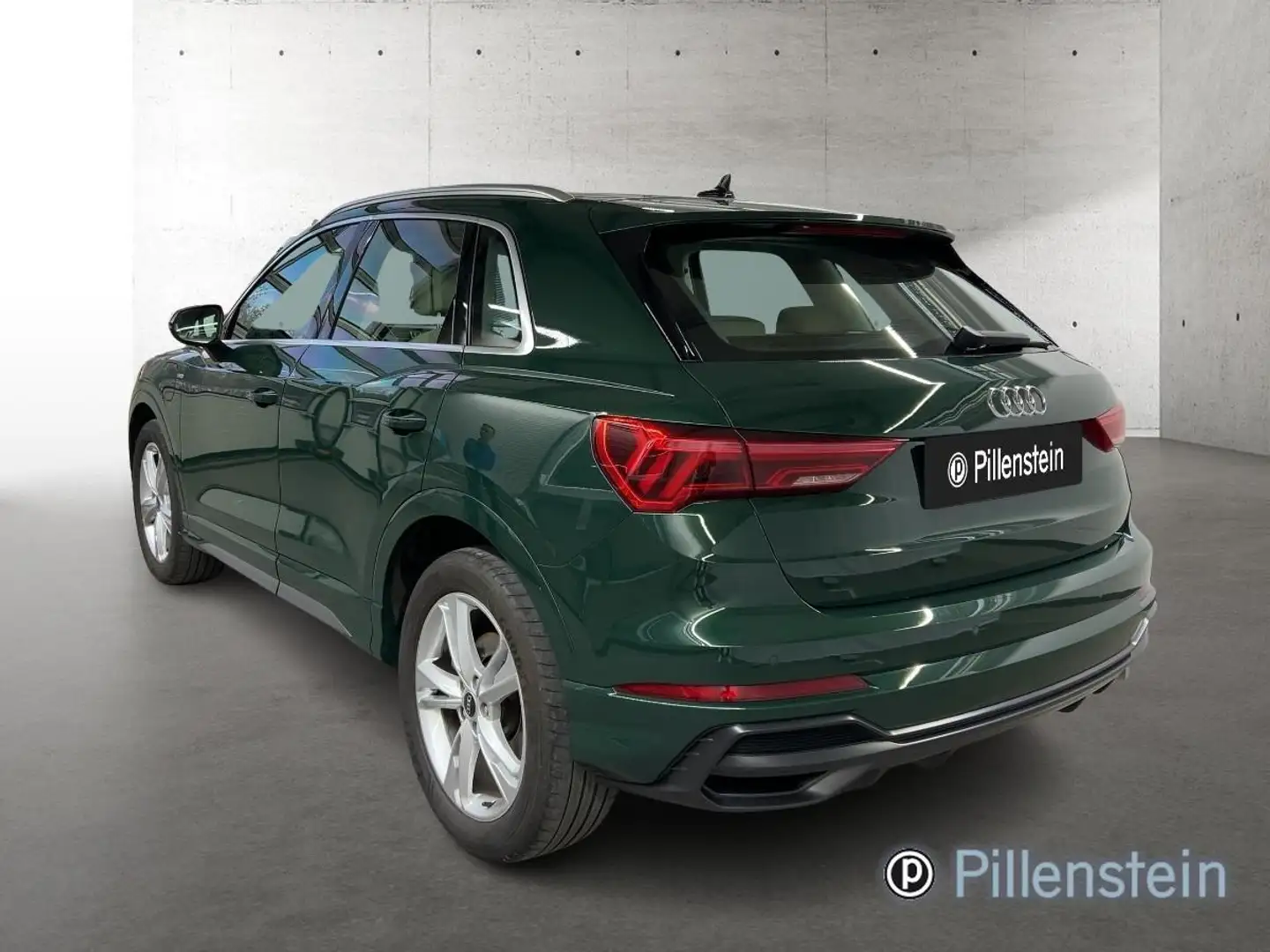 Audi Q3 45 HYBRID S-LINE+GREENWOOD+19"+KAM+EHKL+LED Verde - 2