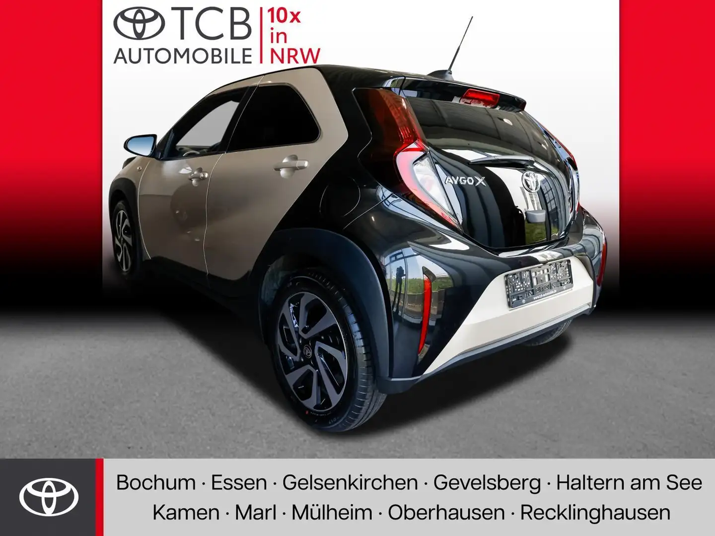 Toyota Aygo X 1.0 VVT-i Team D SHZ Kamera KLIMA Carplay Beige - 2