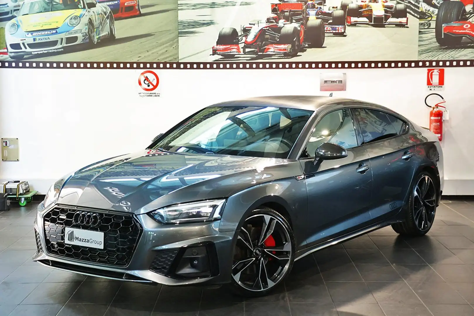 Audi A5 45 TFSI Sportback Quattro S-Tronic S-Line - 20" Grigio - 1
