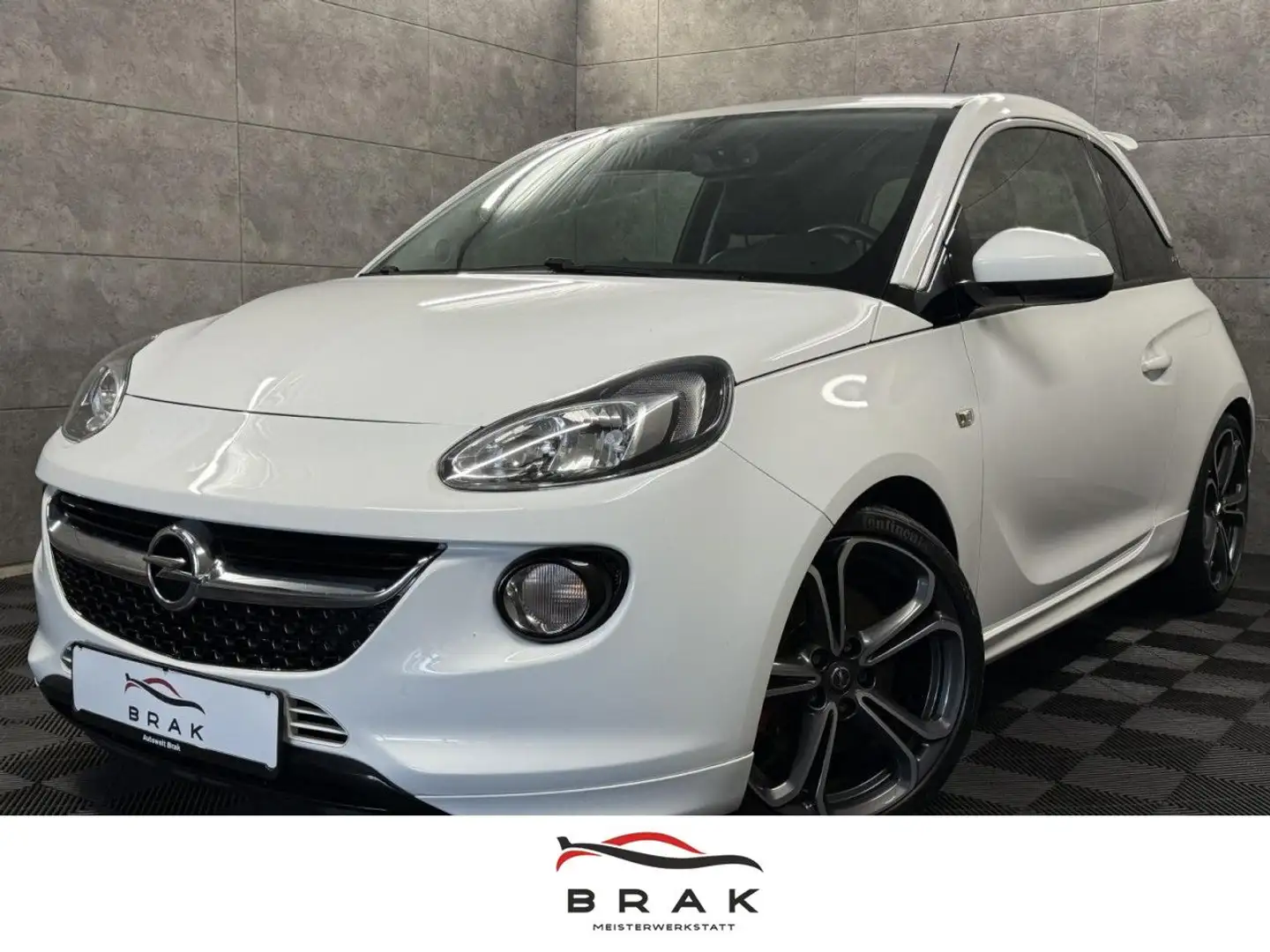 Opel Adam S 1.4 Turbo Klimaauto*PDC*Tempo*CarPlay*Alu Blanc - 1