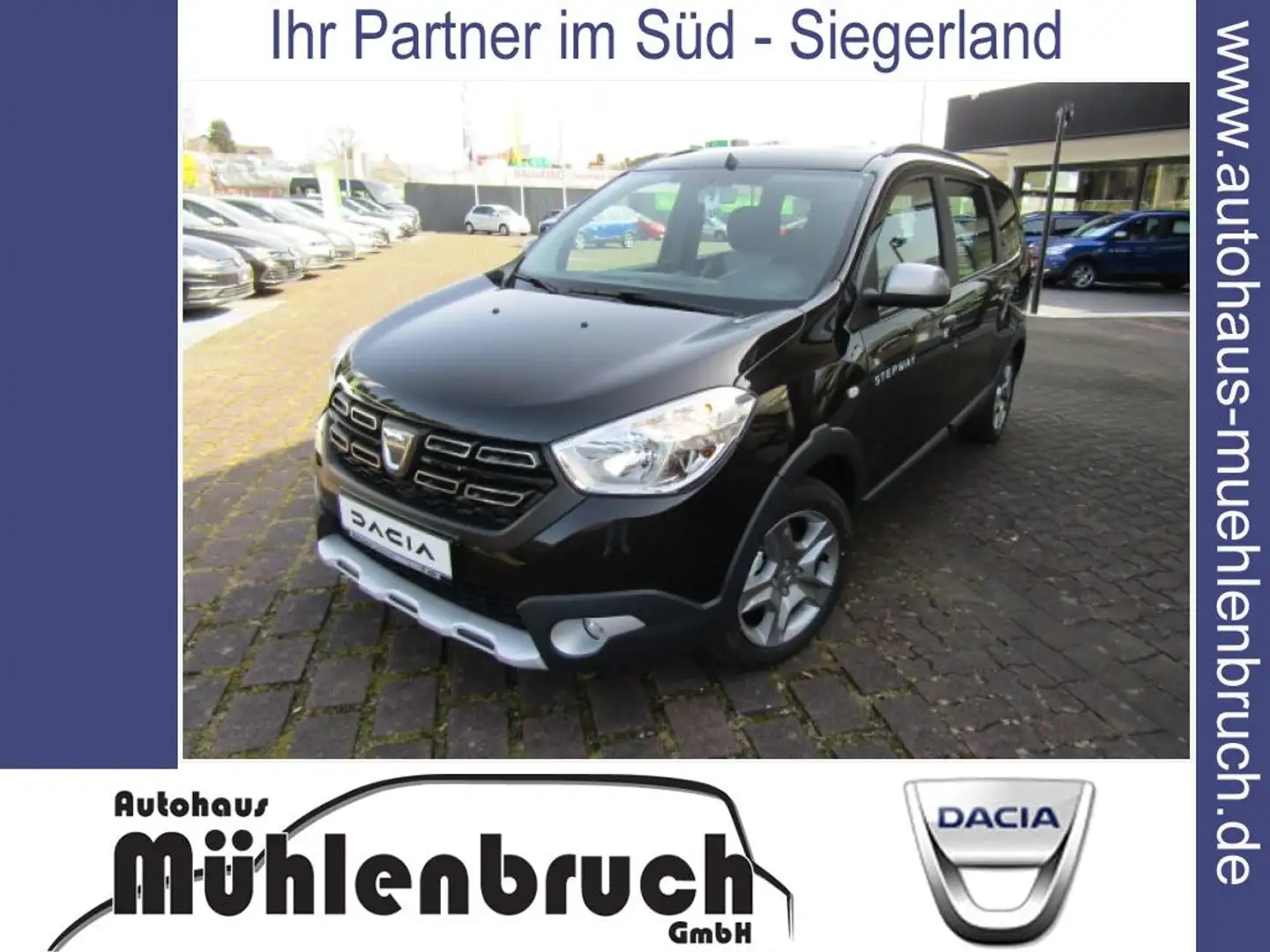 Dacia Lodgy Lodgy Stepway Selection Blue dCi 115 +7-Sitzer+ Чорний - 1