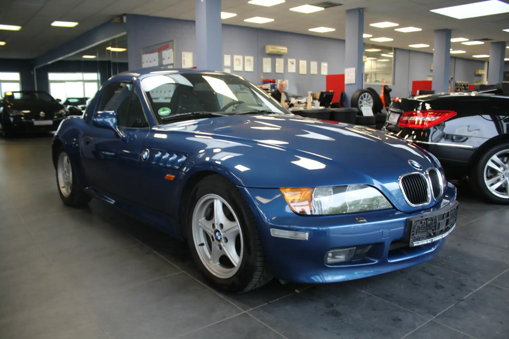 BMW Z3 1,9 Cabrio + Hardtop Blau - 1