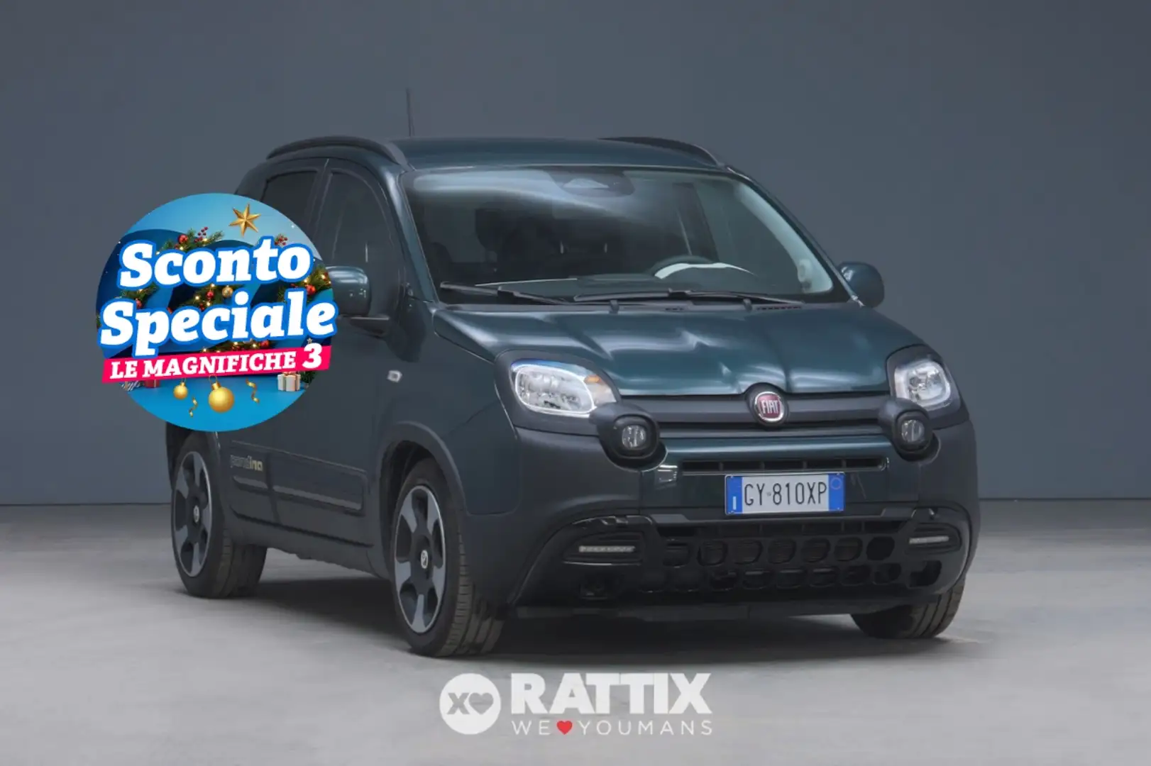 Fiat Panda Pandina 1.0 Firefly Hybrid 70CV Cross Vert - 1