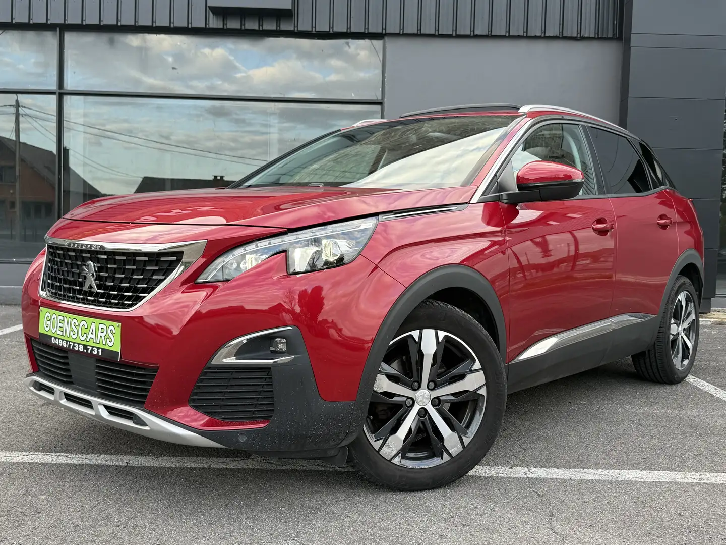 Peugeot 3008 1.5 BlueHDi GT Line,FULL LED,TOIT OUV,CUIR,CAMERA Rouge - 1
