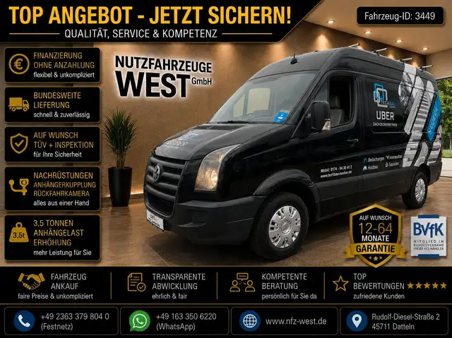 Volkswagen Crafter TDI Mixto*Dachleiter*Klima*Garantie