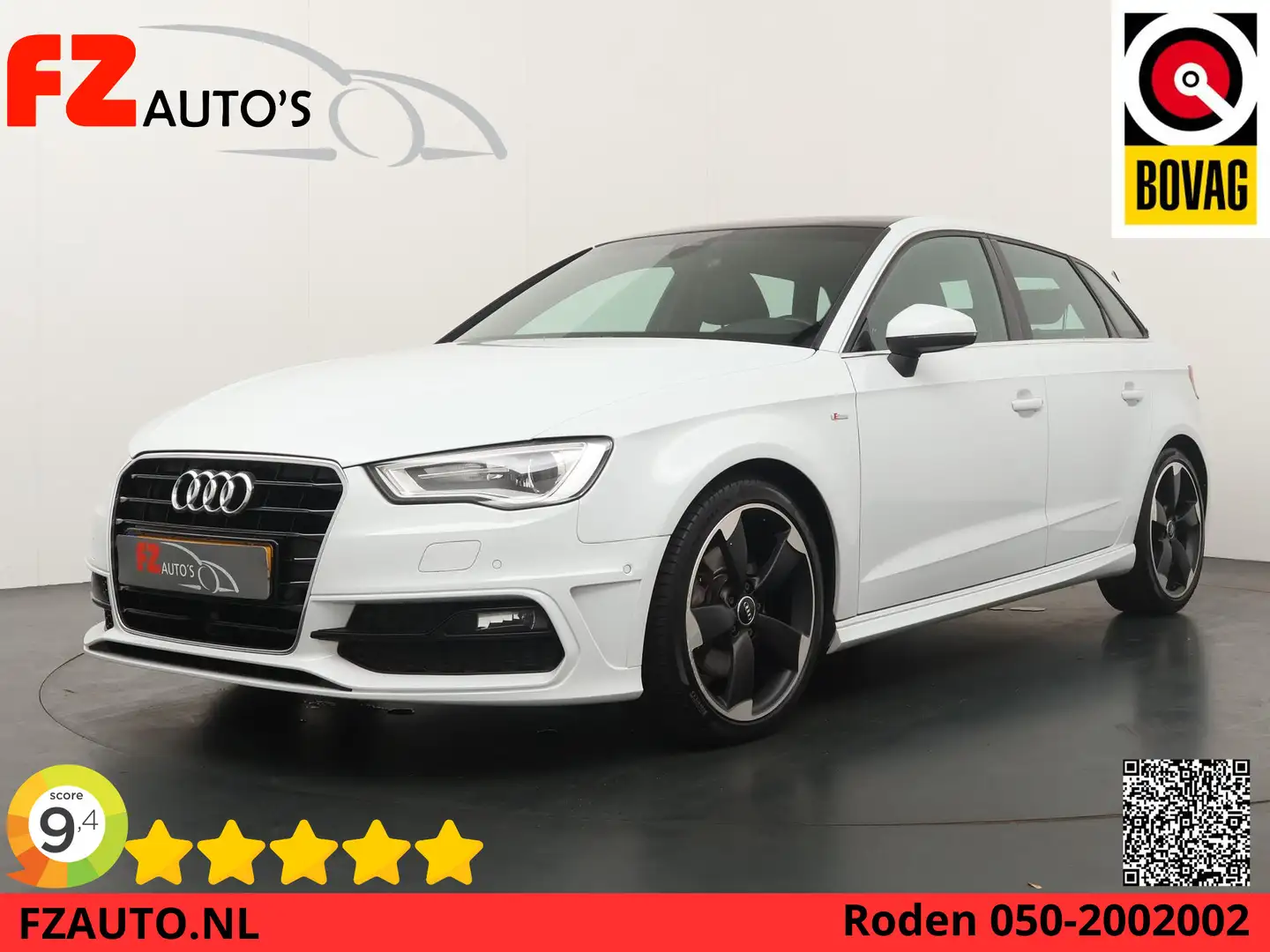 Audi A3 Sportback 1.8 TFSI Attraction Pro Line - Parkeerse Blanc - 1