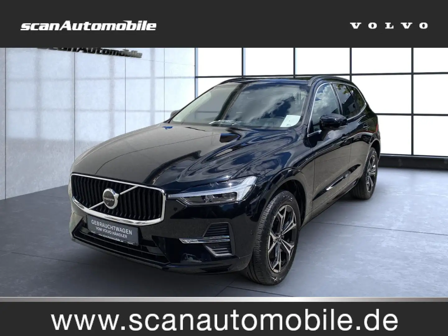 Volvo XC60 XC 60 Momentum Pro 2WD Bluetooth Navi LED Klima Noir - 1
