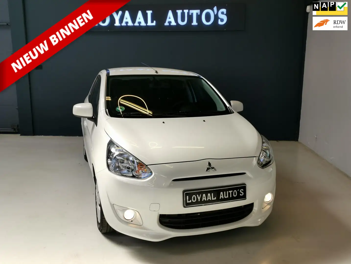 Mitsubishi Space Star 1.2 Invite | AUT | AIRCO | ELEK.RAMEN | NAP | APK. Bianco - 1