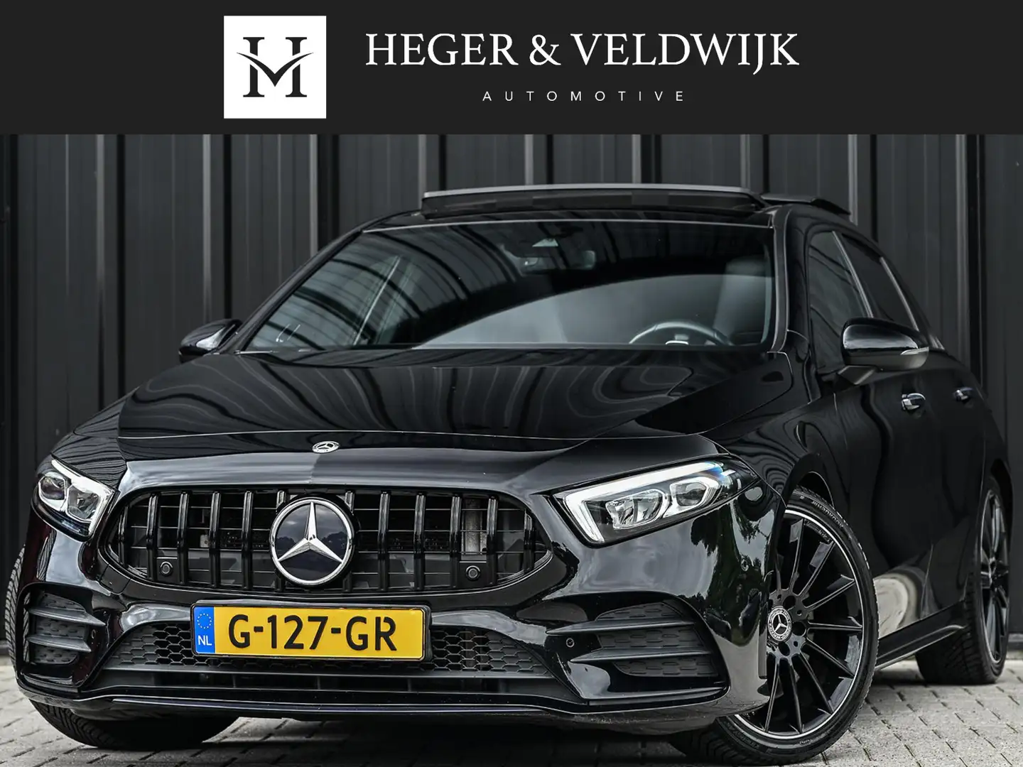 Mercedes-Benz A 250 Premium Plus | AMG Line | Panoramadak | Led | Burm Schwarz - 1