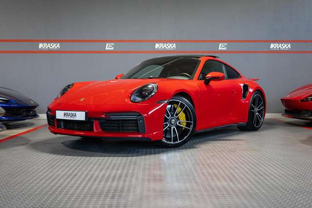 Imagine Porsche 992 911 Turbo S PDLS+ LEDER PANO LIFT PCCB SPORT-AGA