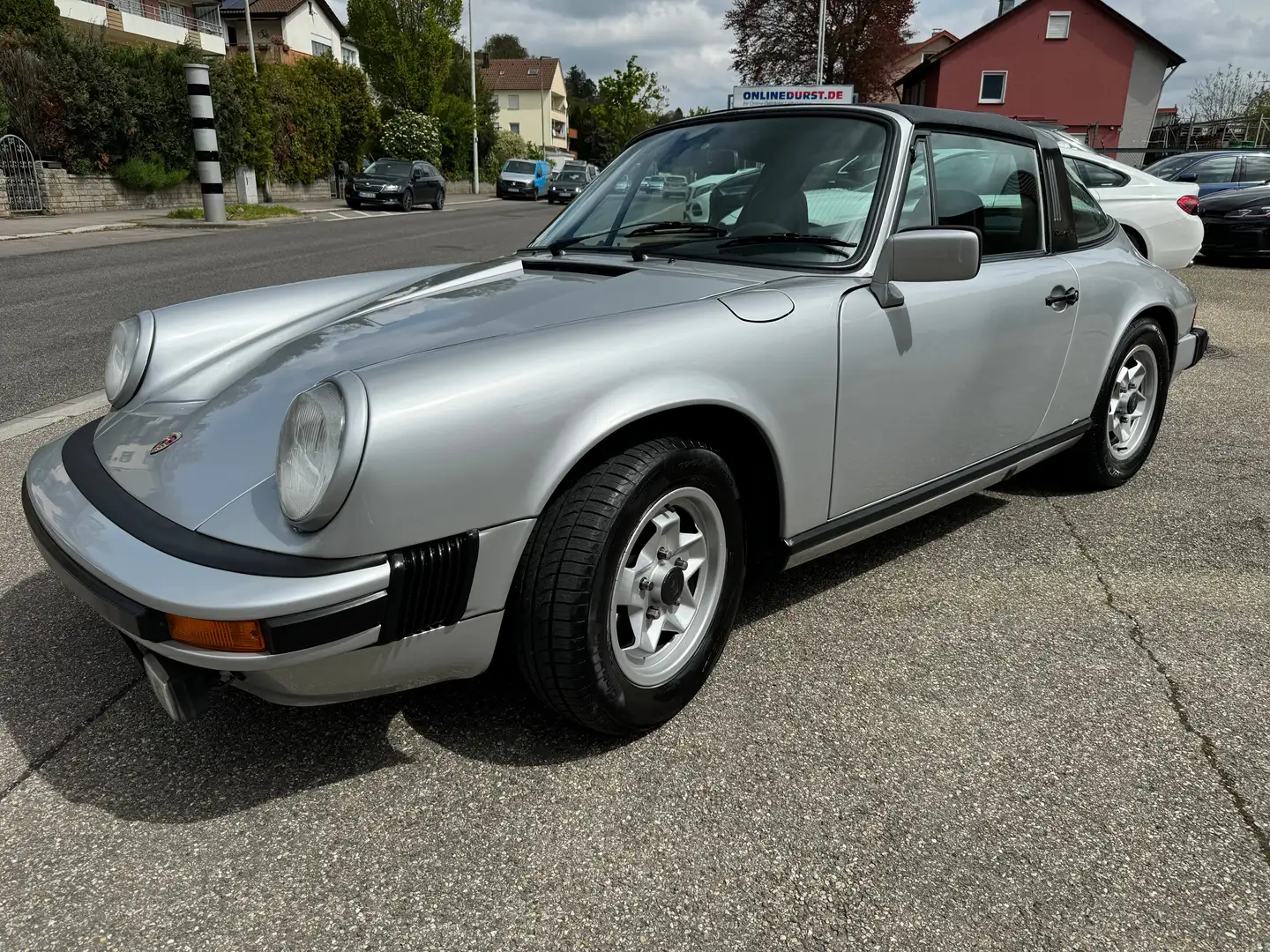 Porsche 911 2,7 Targa Deutsches Fahrzeug orginal Rechnungen!!! Argent - 1