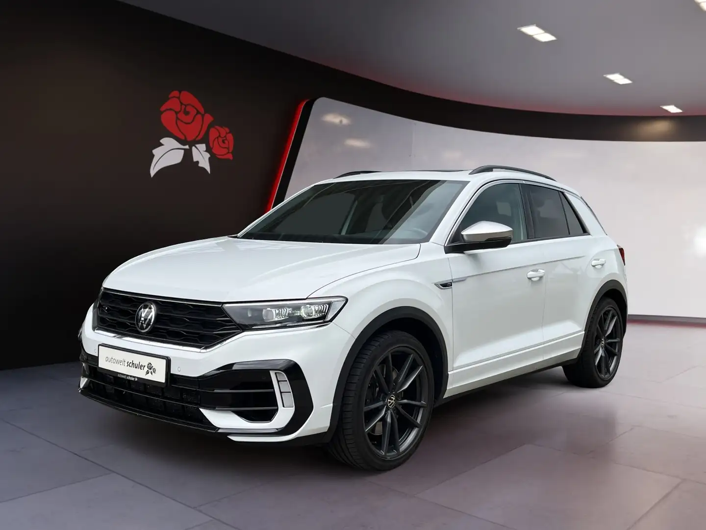 Volkswagen T-Roc 2.0 TSI DSG R 4Motion Pano LED SHZ Rfk Weiß - 2