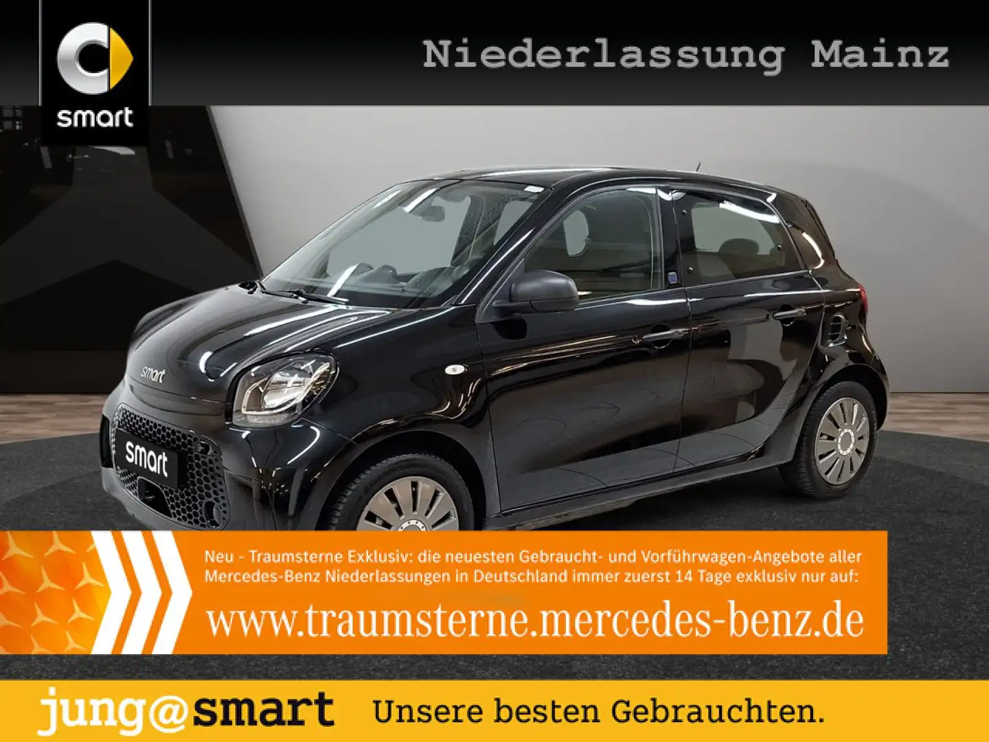 smart forFour EQ 60kWed cool&Audio SHZ Dig Radio Tempom Schwarz - 1
