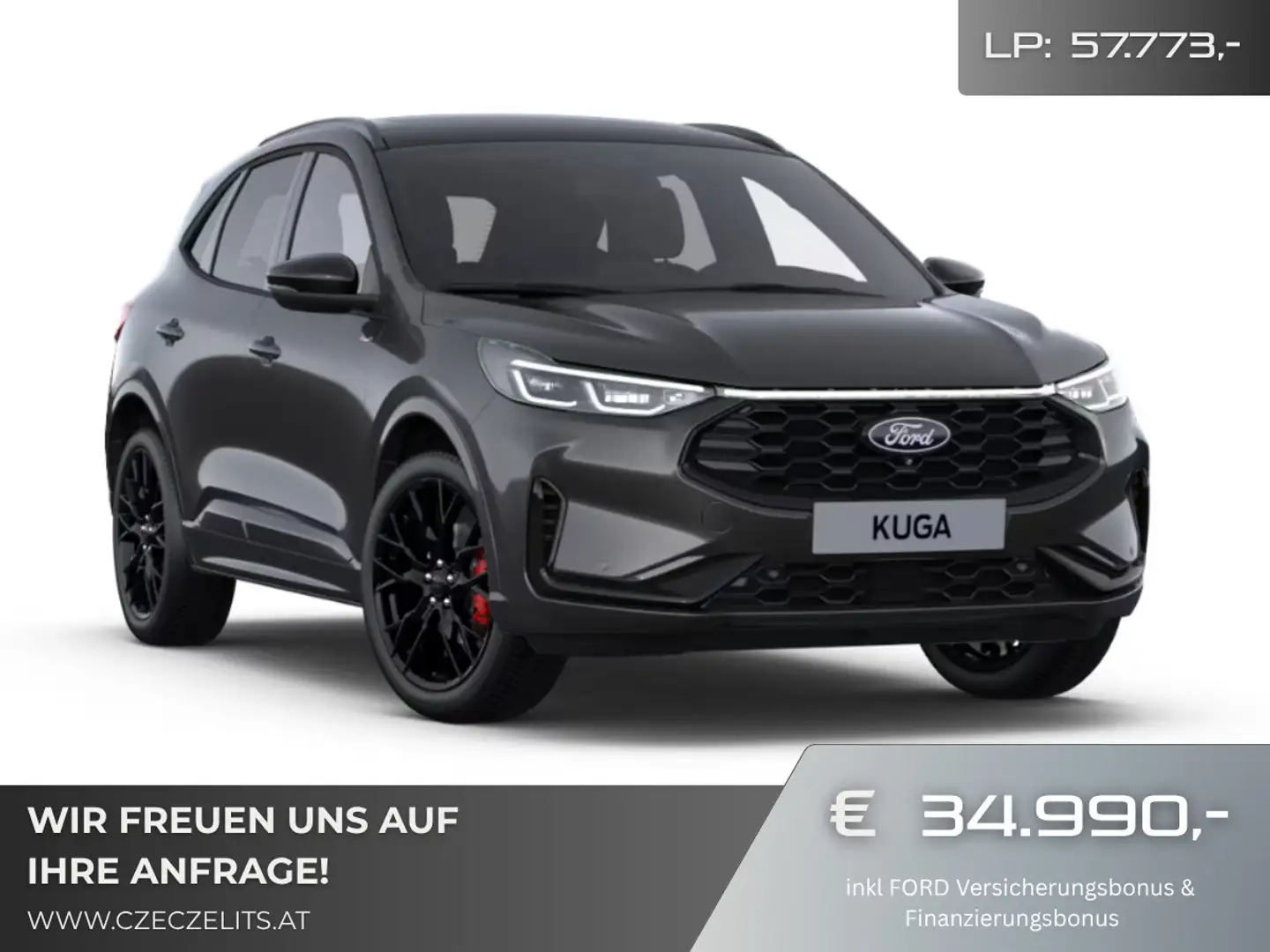 Ford Kuga 2,5 Duratec FHEV ST-Line X Allrad Aut. ON: 4360... Grau - 1