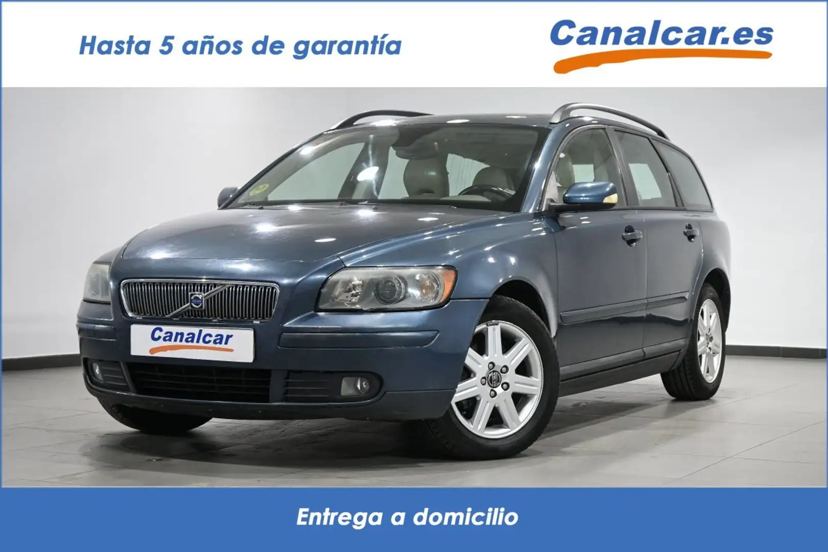 Volvo V50 1.8 Kinetic Azul - 1