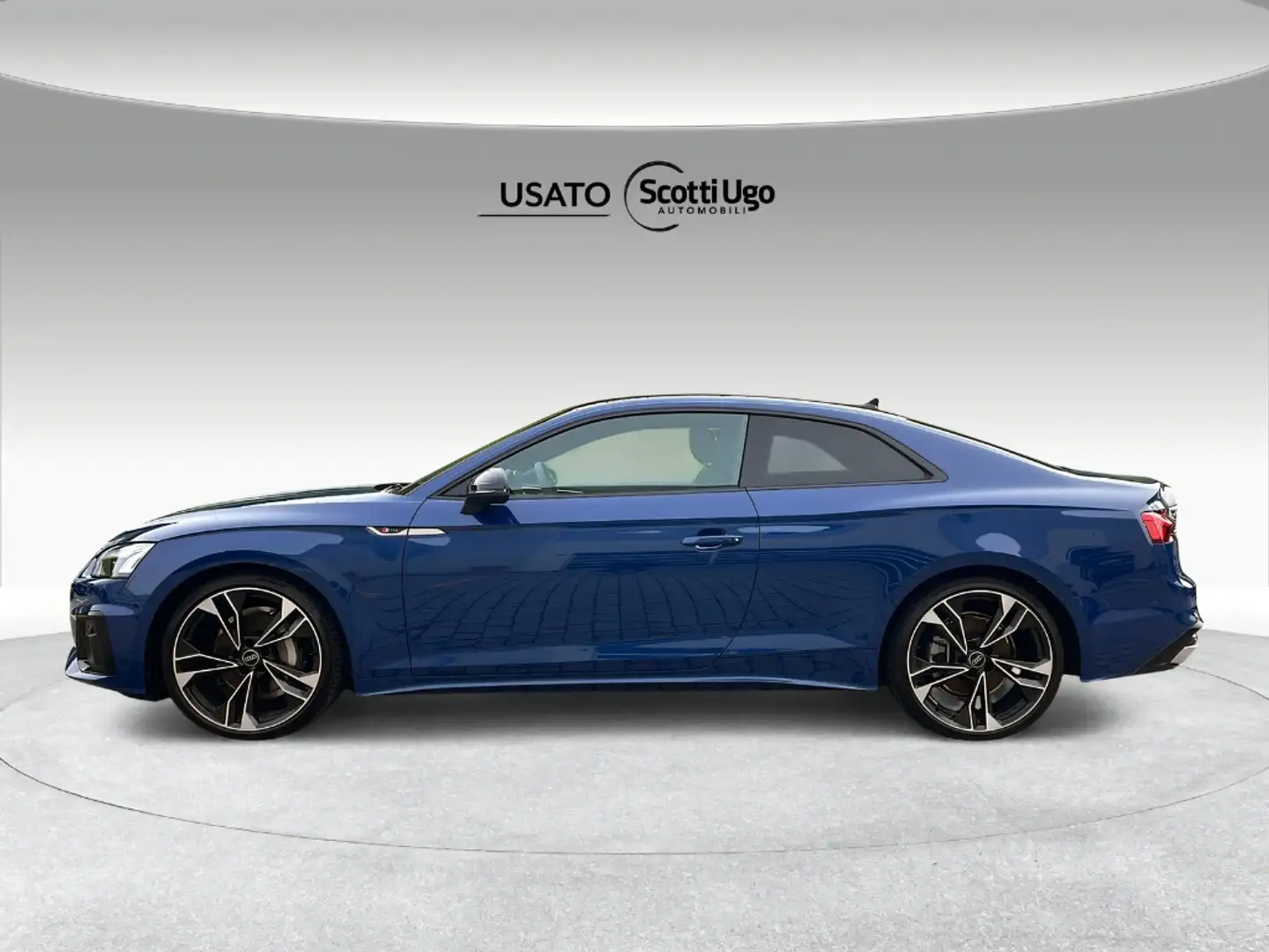 Audi A5 Coupe 40 2.0 tdi mhev S line edition quattro 204cv Blu/Azzurro - 2