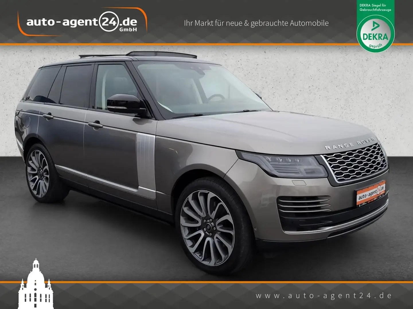 Land Rover Range Rover Vogue SDV8 /Matrix/StHzg/AHK/Pano/360 Silber - 1