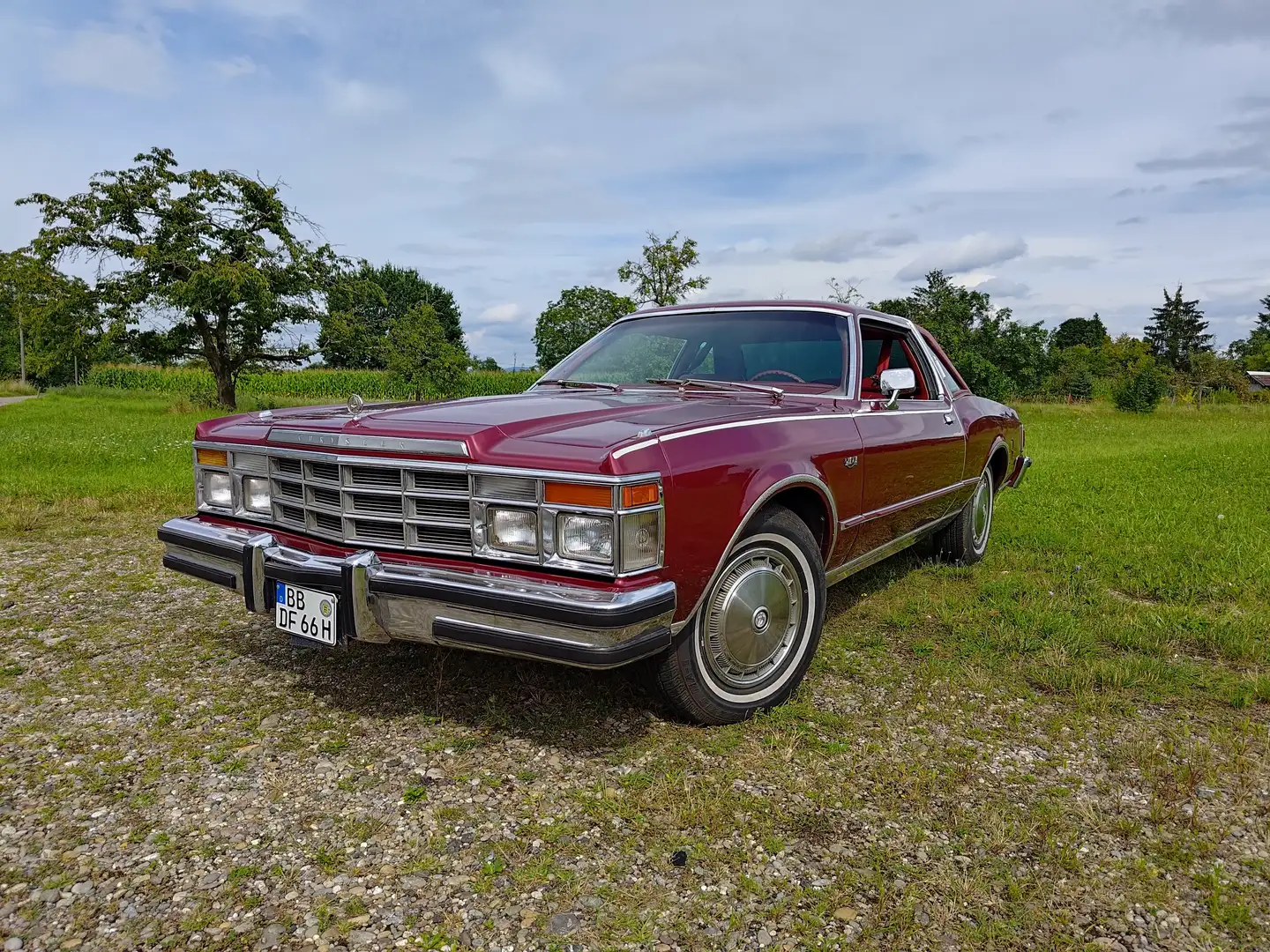 Chrysler Le Baron 5.2L V8, seltener Cruiser mit H-Gutachten! Rojo - 1