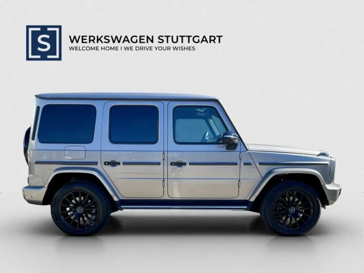 Mercedes-Benz G 400 G 400 d AMG STRONGER THAN TIME Night AHK Dis SHD Silber - 2