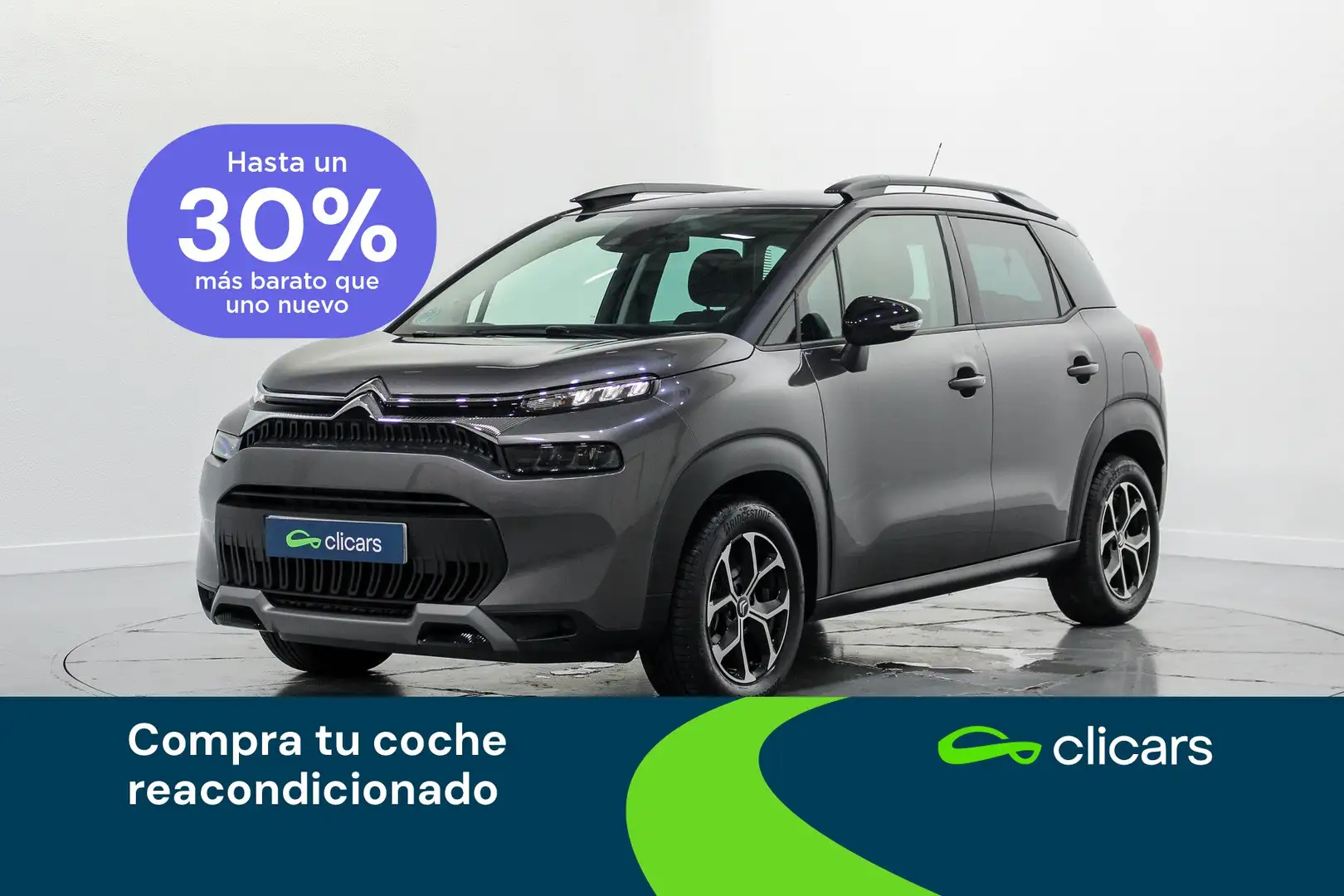 Citroen C3 Aircross Puretech S&S Plus 110 Gris - 1
