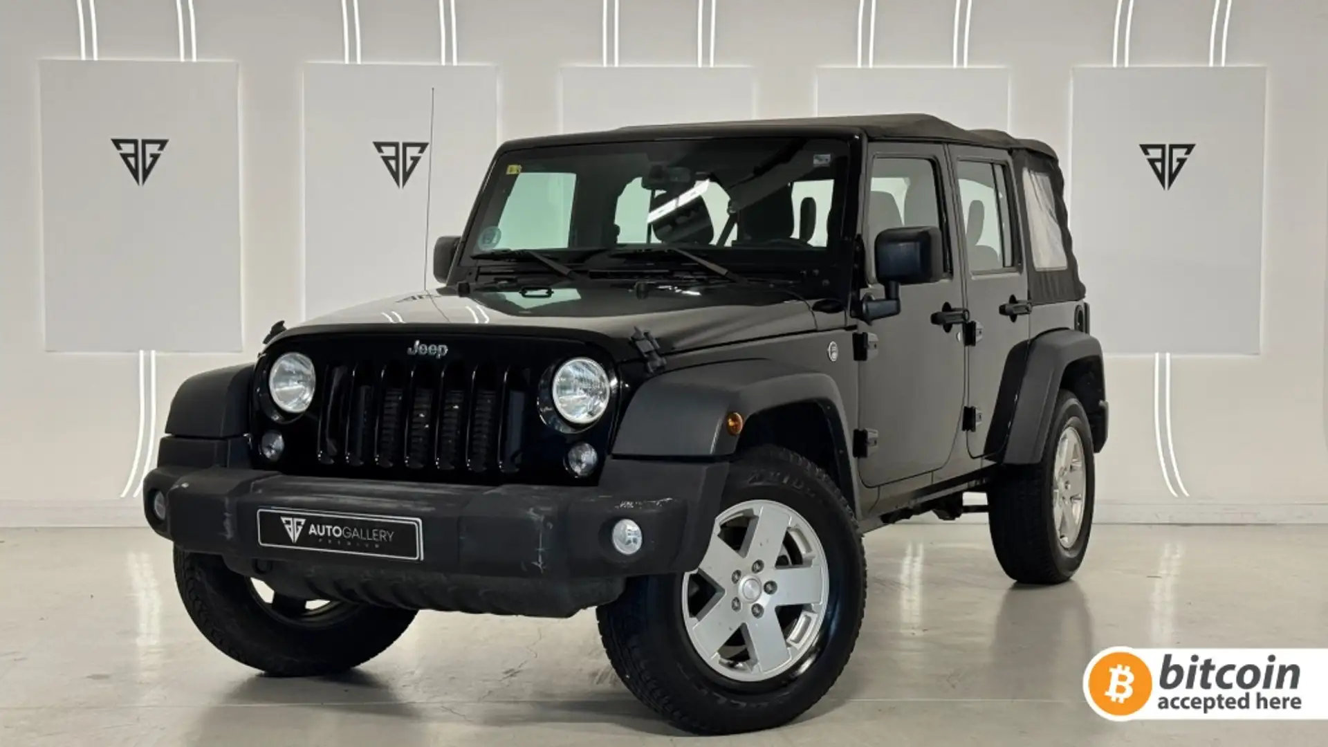 Jeep Wrangler Unlimited 2.8CRD Sport Aut. Negro - 1