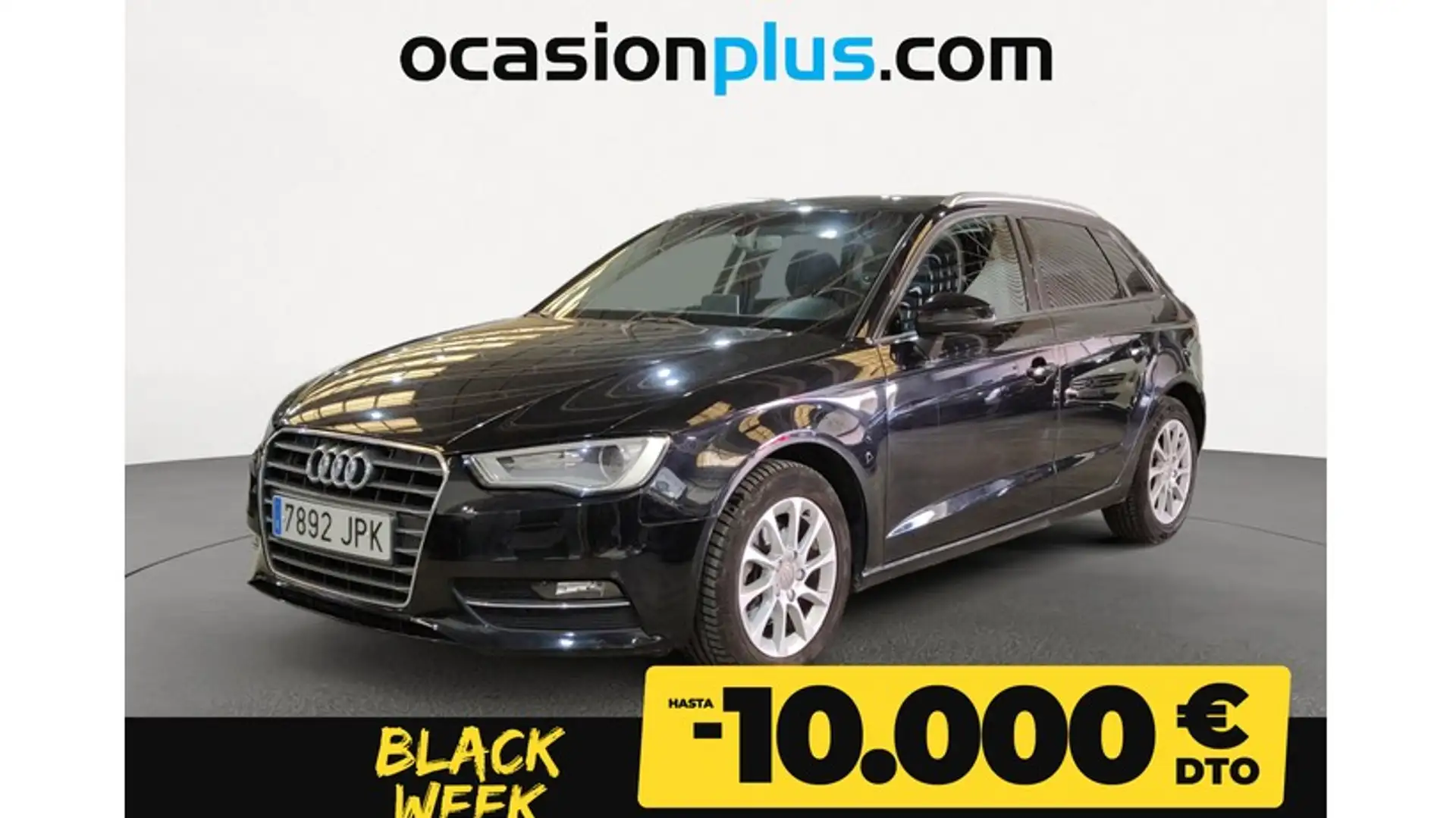 Audi A3 Sportback 1.6TDI CD Attracted S-T Schwarz - 1