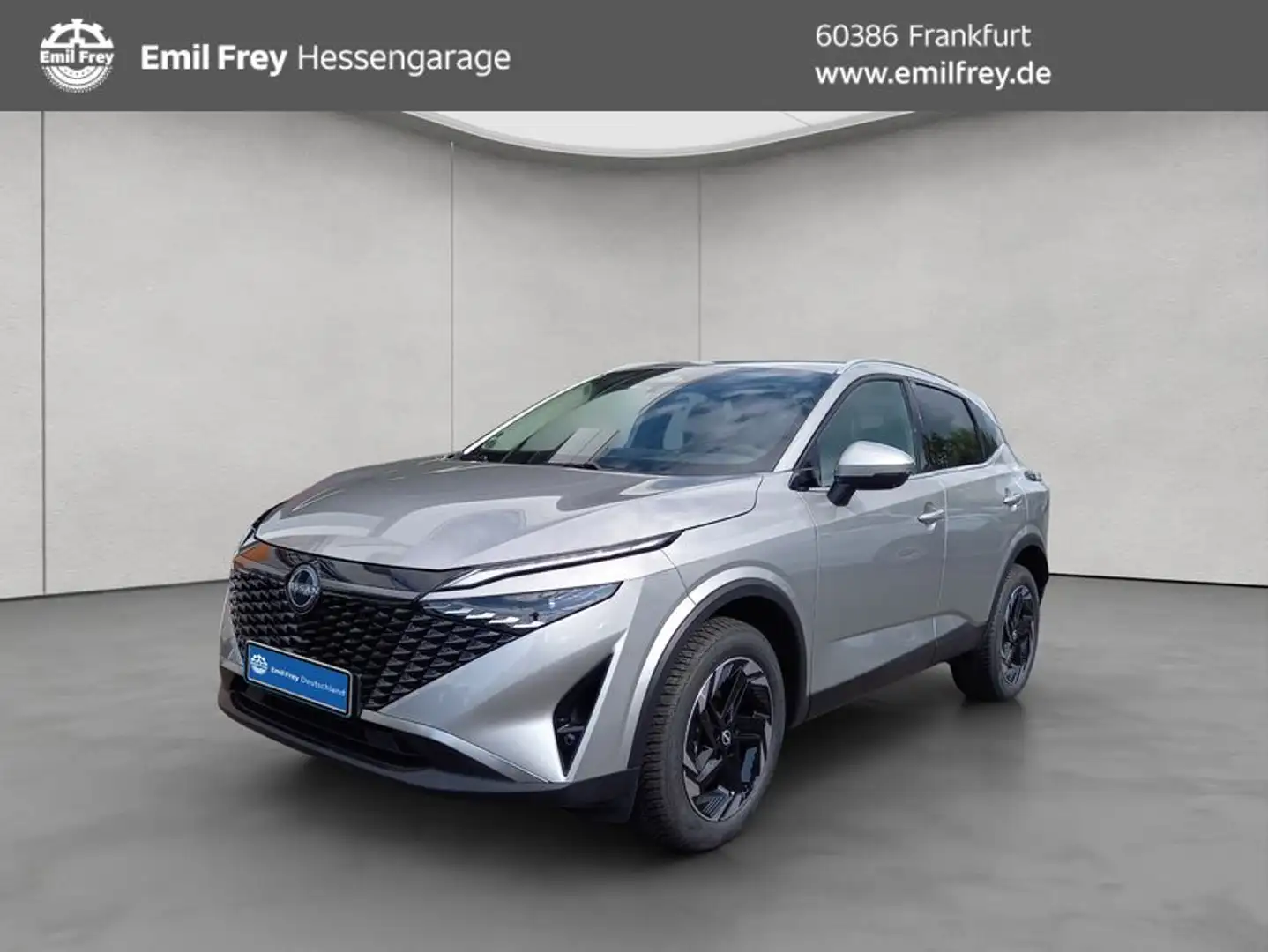 Nissan Qashqai 1.3 DIG-T MHEV N-Connecta 103 kW, 5-türig Silber - 1