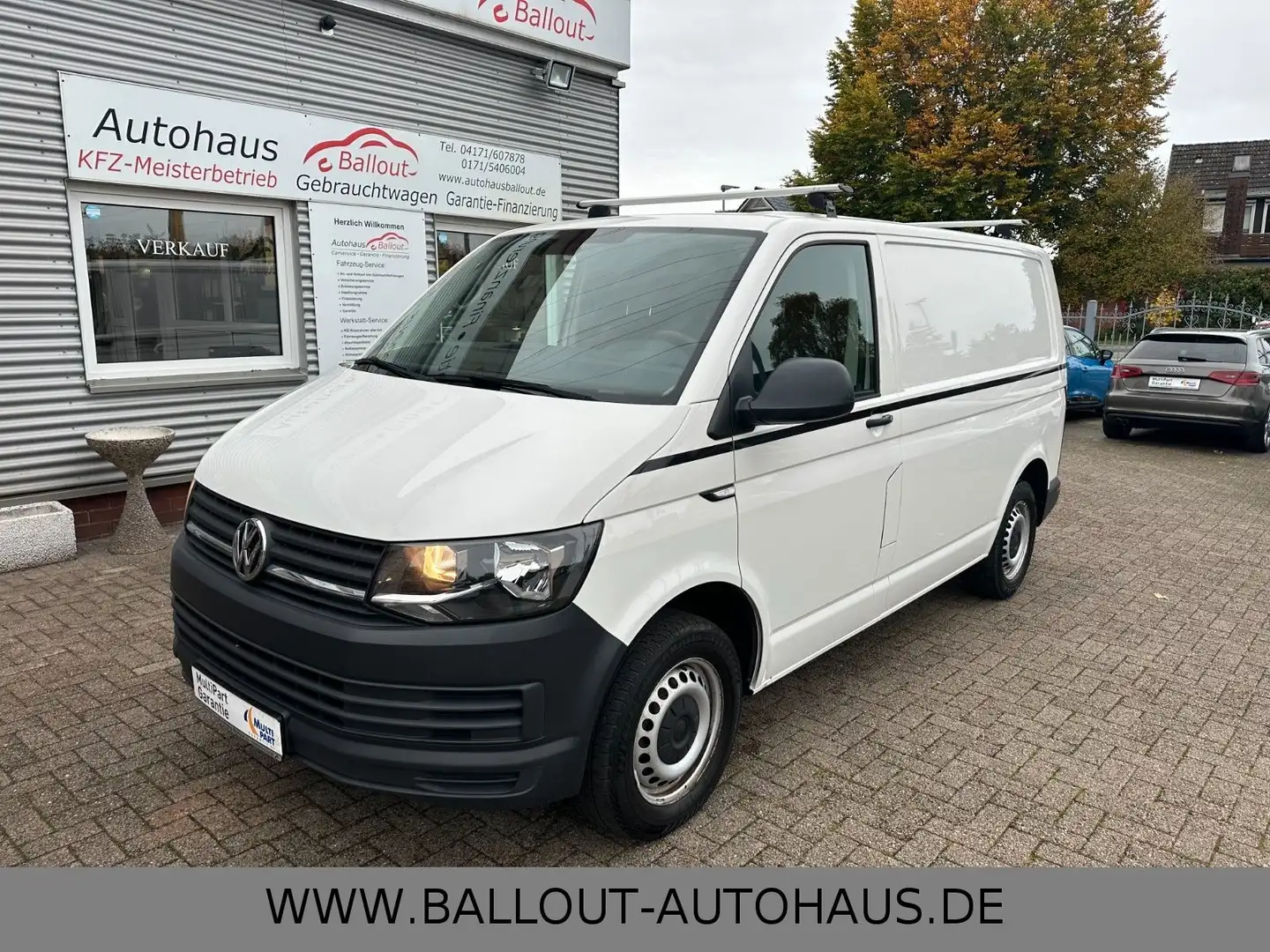 Volkswagen T6 Transporter Kasten*1.HAND*KLIMA*EURO6*BT*USB* Weiß - 2