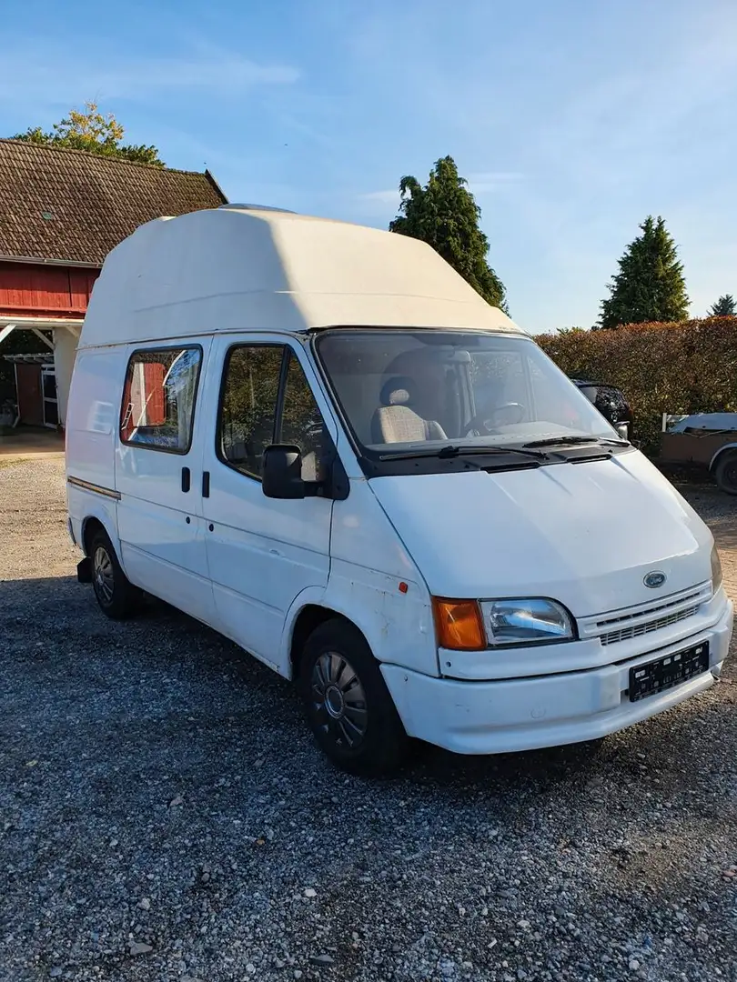 Ford Transit Hochdach*Oldtimer* Blanc - 1