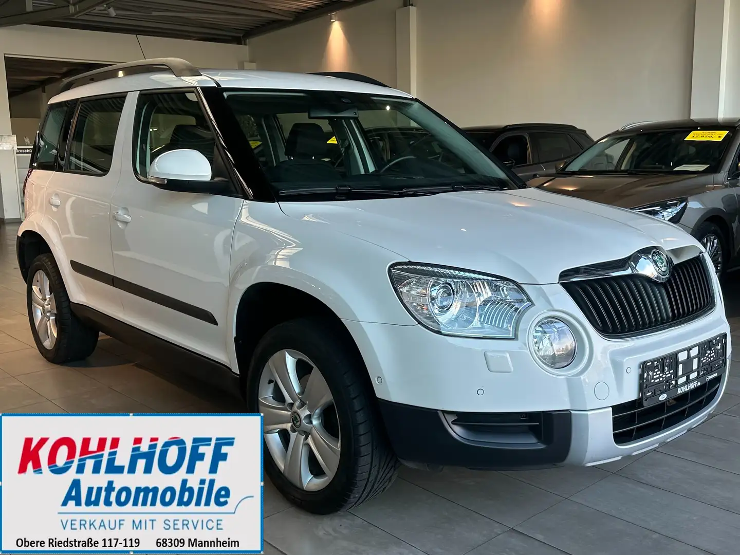 Skoda Yeti 2.0 TDI Experience 110PS Navigation Sitzheizung Blanc - 1