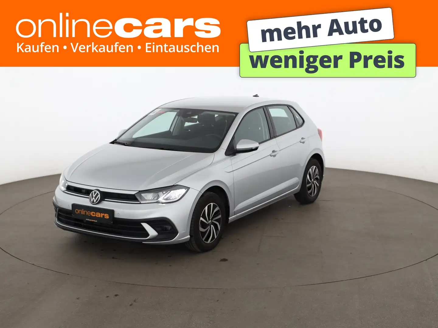 Volkswagen Polo VI 1.0 TSI Life Aut LED ASSIST TEMPOMAT PDC Grau - 1