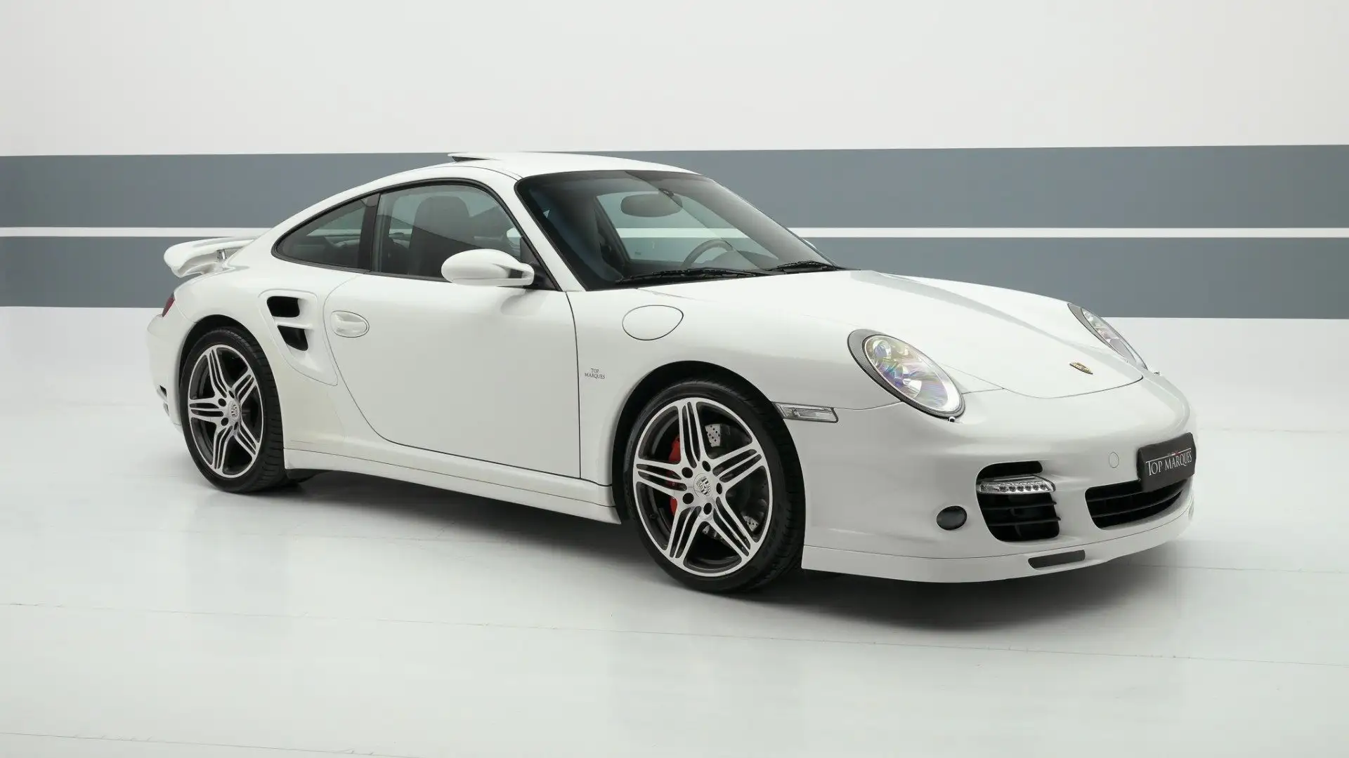 Porsche 911 Turbo Coupé Bianco - 2