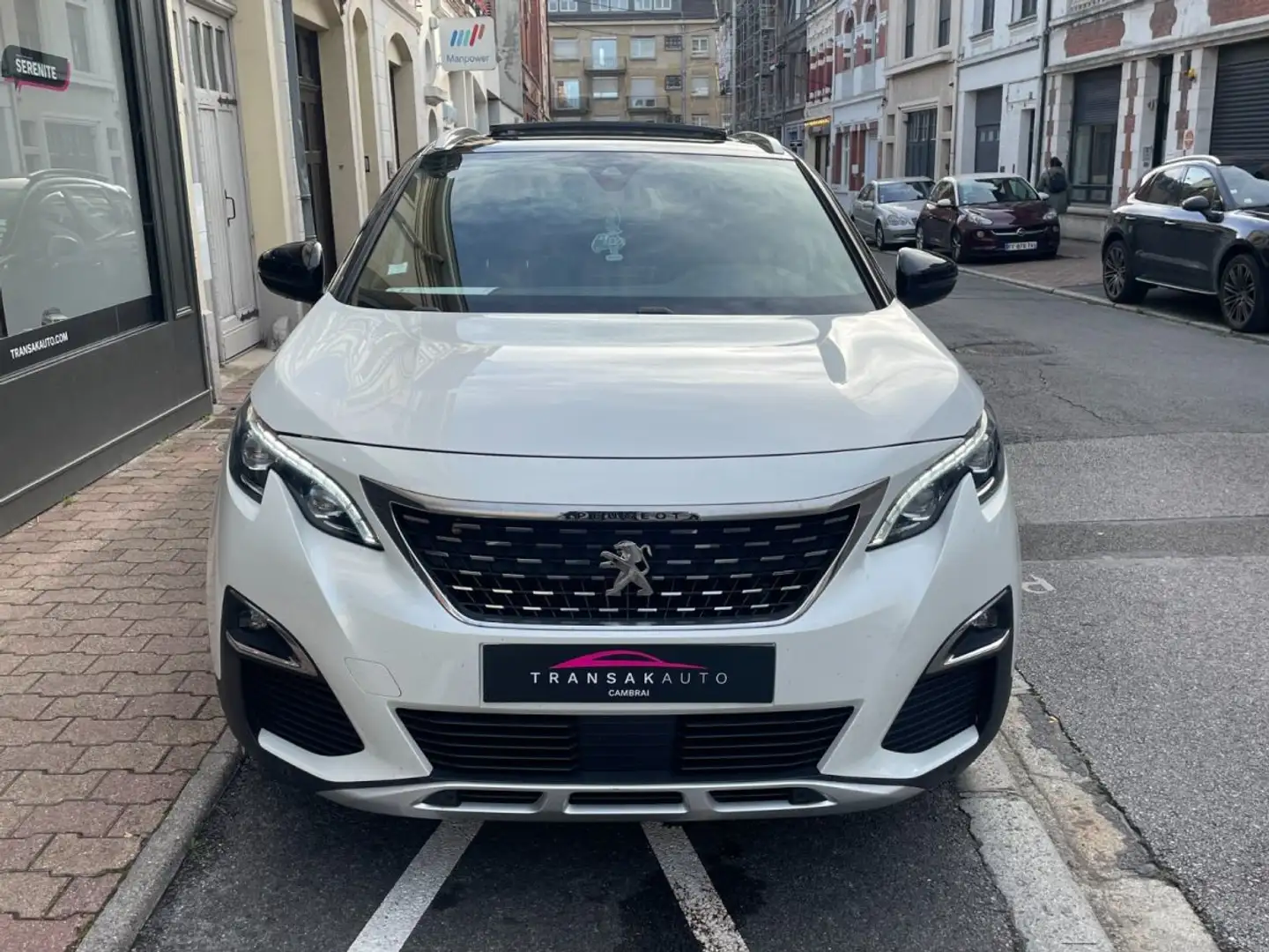 Peugeot 3008 130ch BVM6 GT Line / TOIT OUVRANT / CARPLAY Blanc - 2