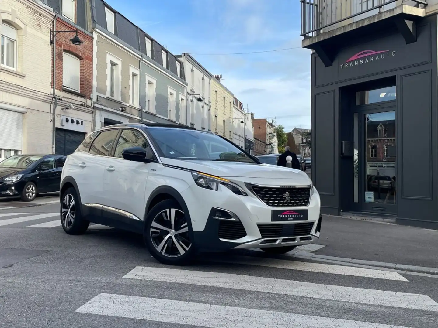 Peugeot 3008 130ch BVM6 GT Line / TOIT OUVRANT / CARPLAY Blanc - 1