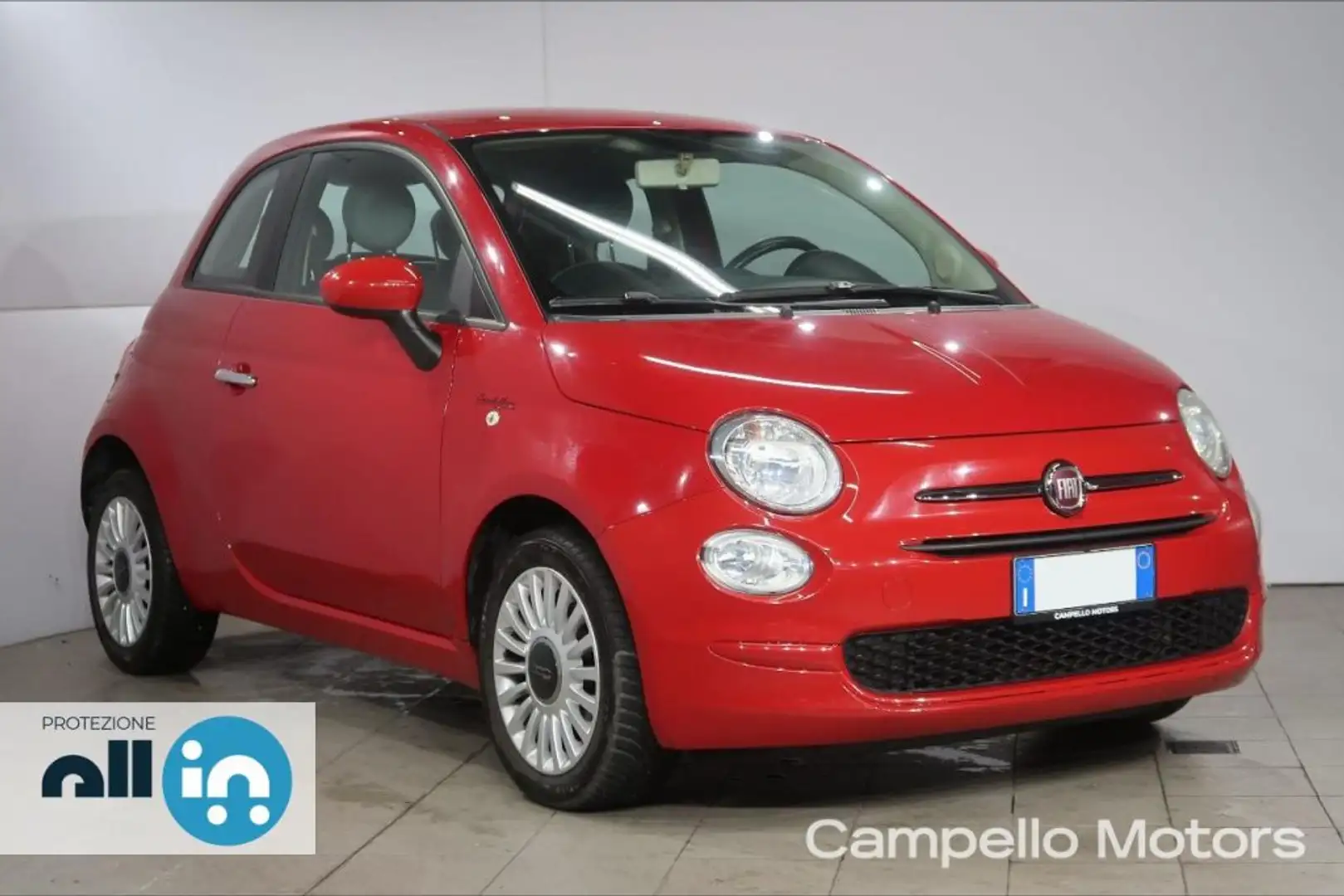 Fiat 500 500 1.2 69cv Pop Rouge - 1
