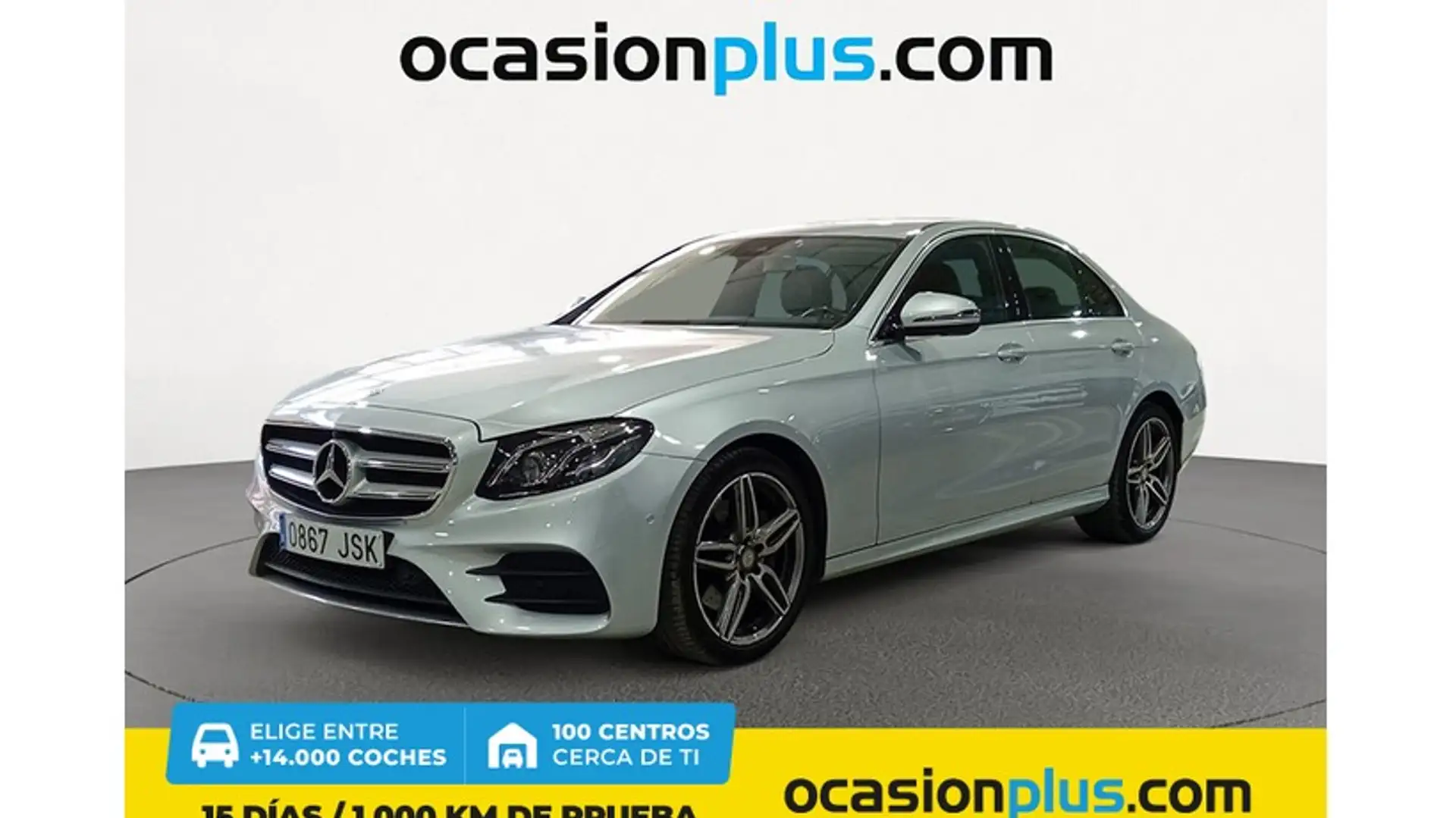 Mercedes-Benz E 220 220d 9G-Tronic 194 Argent - 1