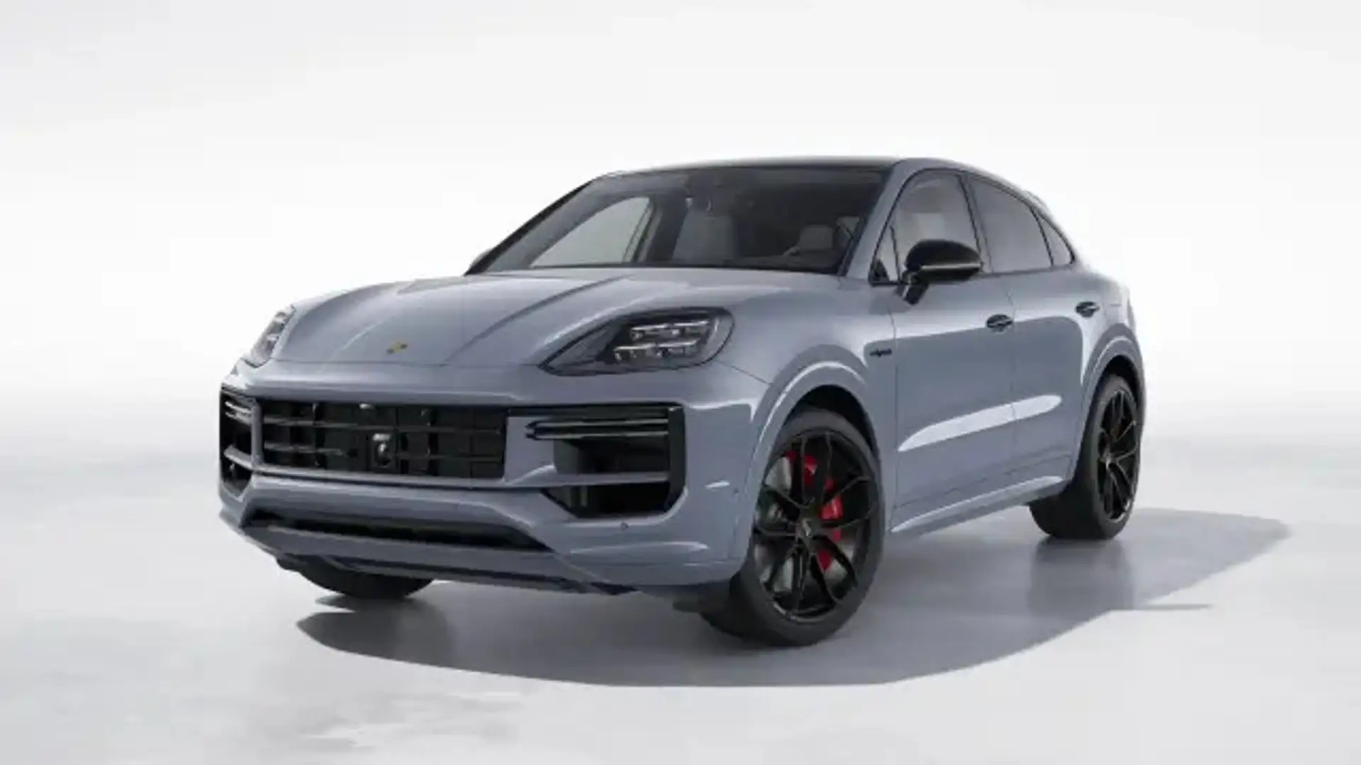 Porsche Cayenne Turbo E-Hybrid Coupé Grijs - 1