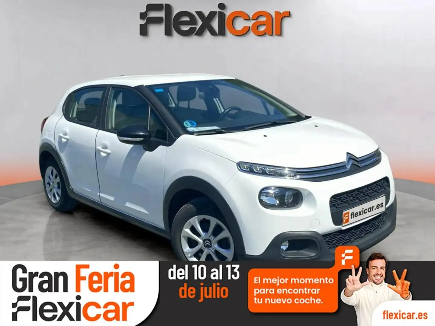Citroen C3 PureTech 60KW (82CV) GLP FEEL Blanco - 1