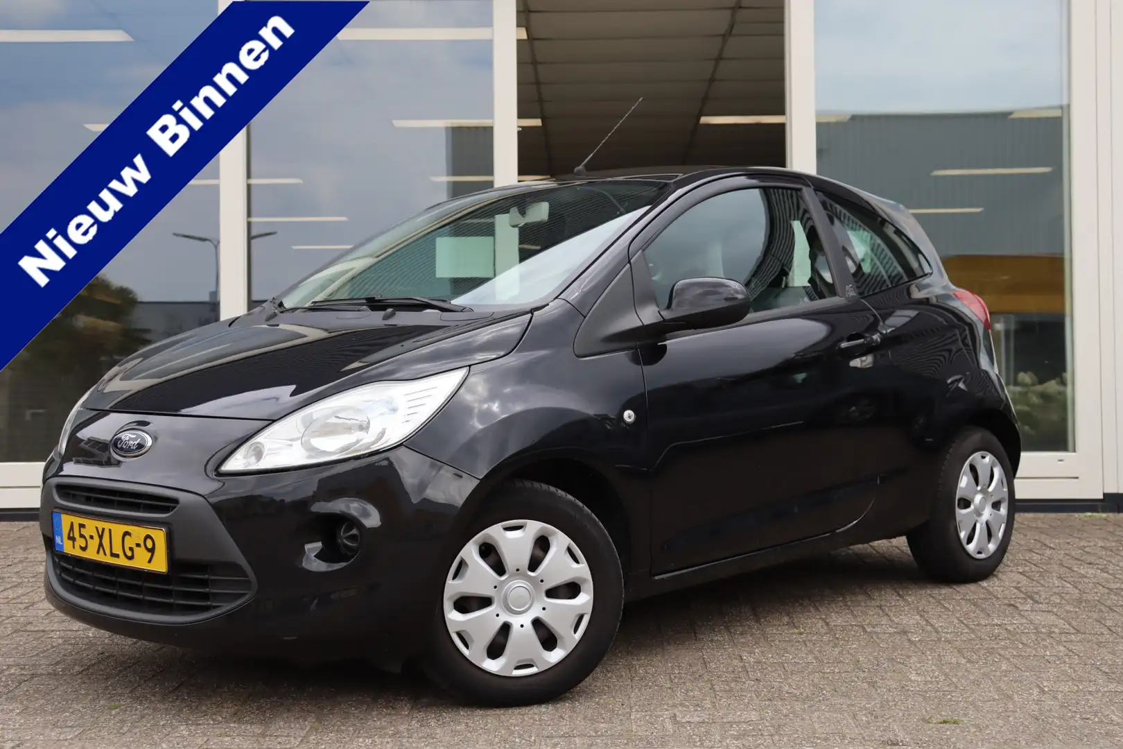 Ford Ka/Ka+ 1.2 Cool & Sound start/stop, AIRCO, NAP, NL AUTO, Schwarz - 1
