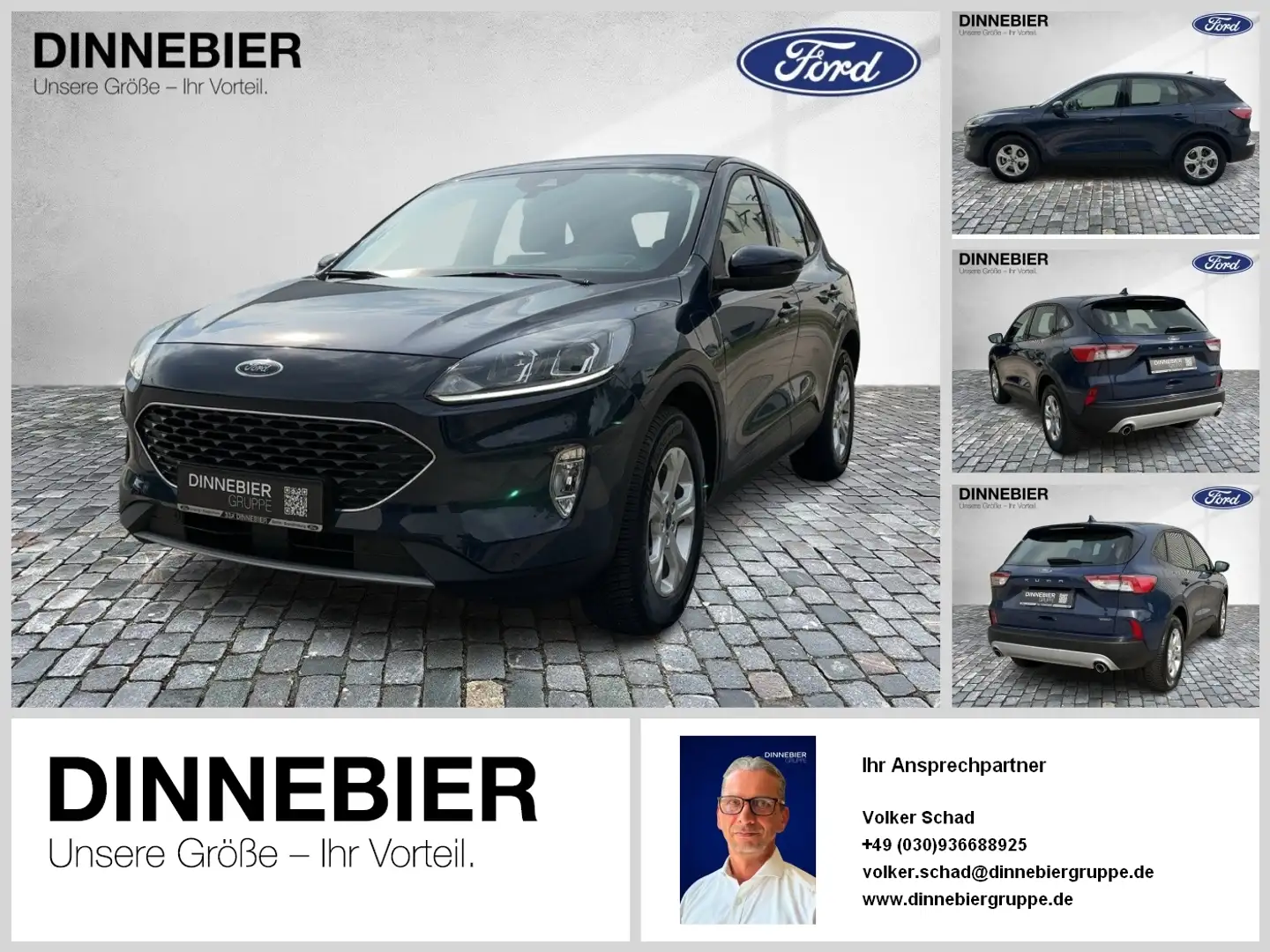 Ford Kuga Plug-In Hybrid Cool & Connect Navi DynLi Blu/Azzurro - 1