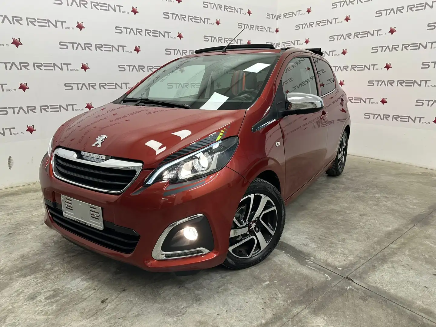 Peugeot 108 VTi 72 S&S 5 porte Allure TOP! (TETTO APRIBILE) Rot - 1