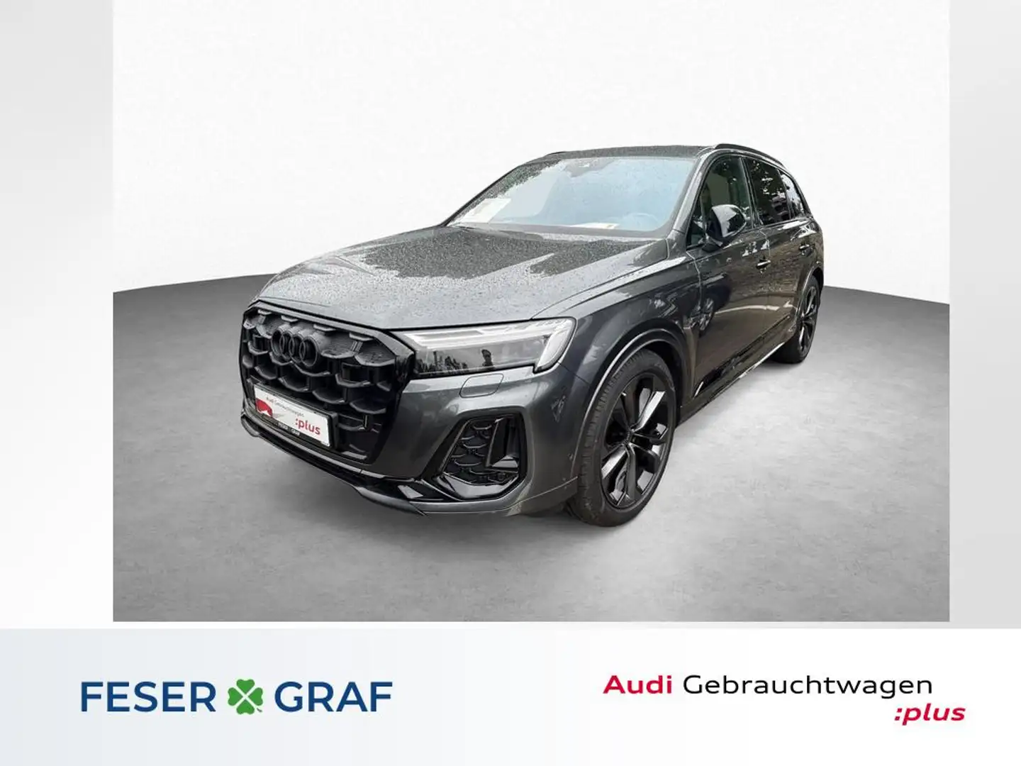 Audi Q7 SUV 45 TDI qu S line 7 Sitzer-Pano-AHK-B&O Grau - 1