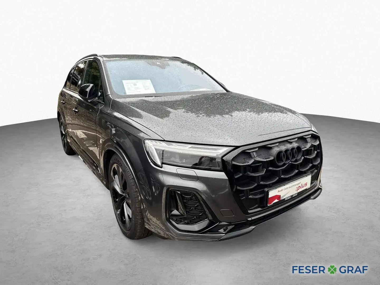 Audi Q7 SUV 45 TDI qu S line 7 Sitzer-Pano-AHK-B&O Grijs - 2