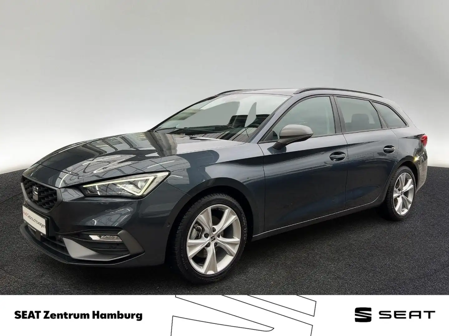 SEAT Leon Sportstourer 1.5 eTSI FR DSG Matrix Navi Si Grau - 1
