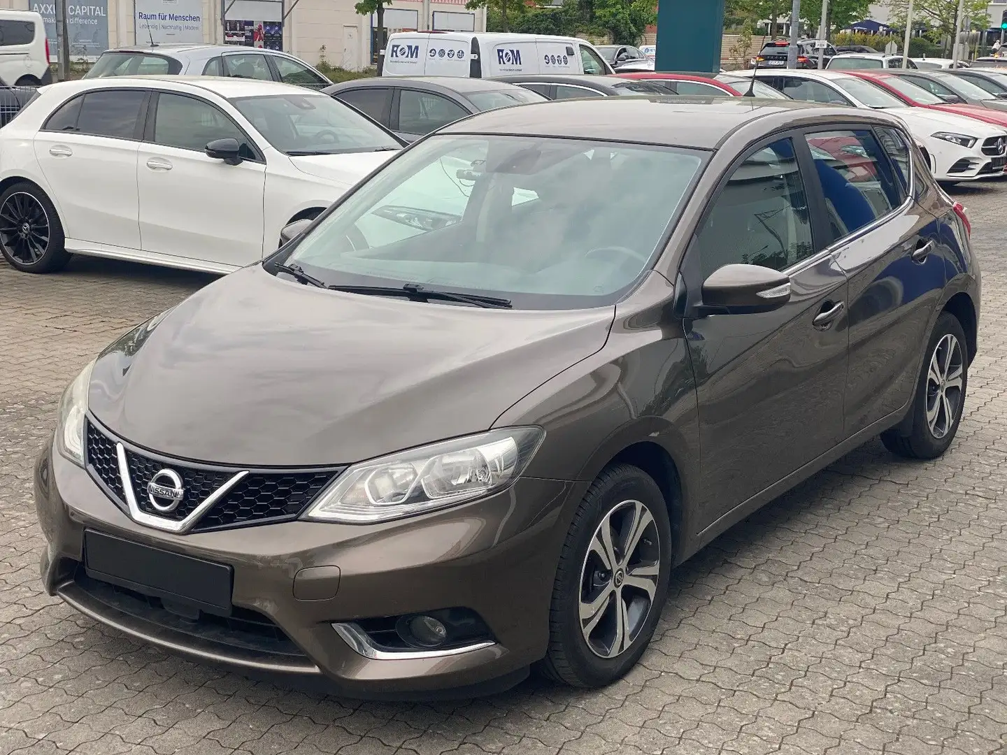 Nissan Pulsar 1.2 DIG-T Automatik Tekna * Viele Extras Braun - 2