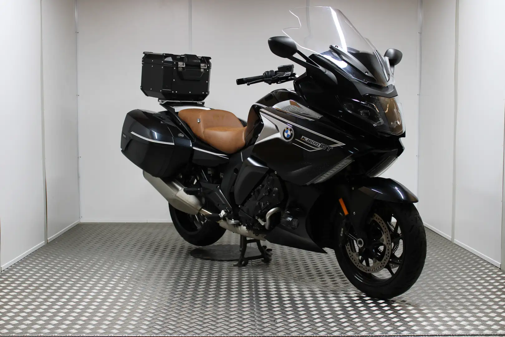 BMW K 1600 GT Meteoric Dust II metallic Option 719 - GIVI-Topkof Azul - 2