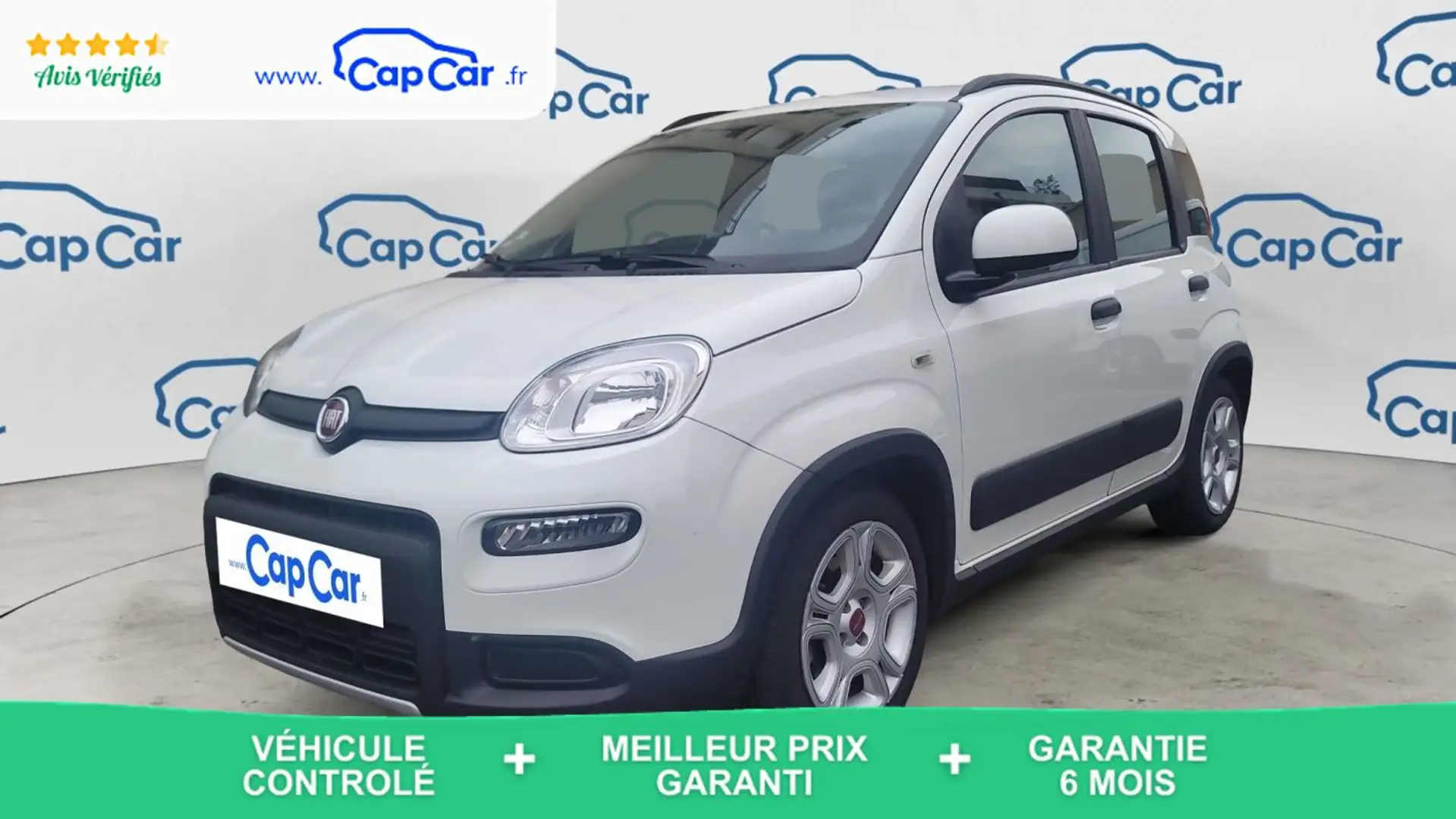 Fiat Panda 1.0 70 Hybride BSG City Life Blanc - 1