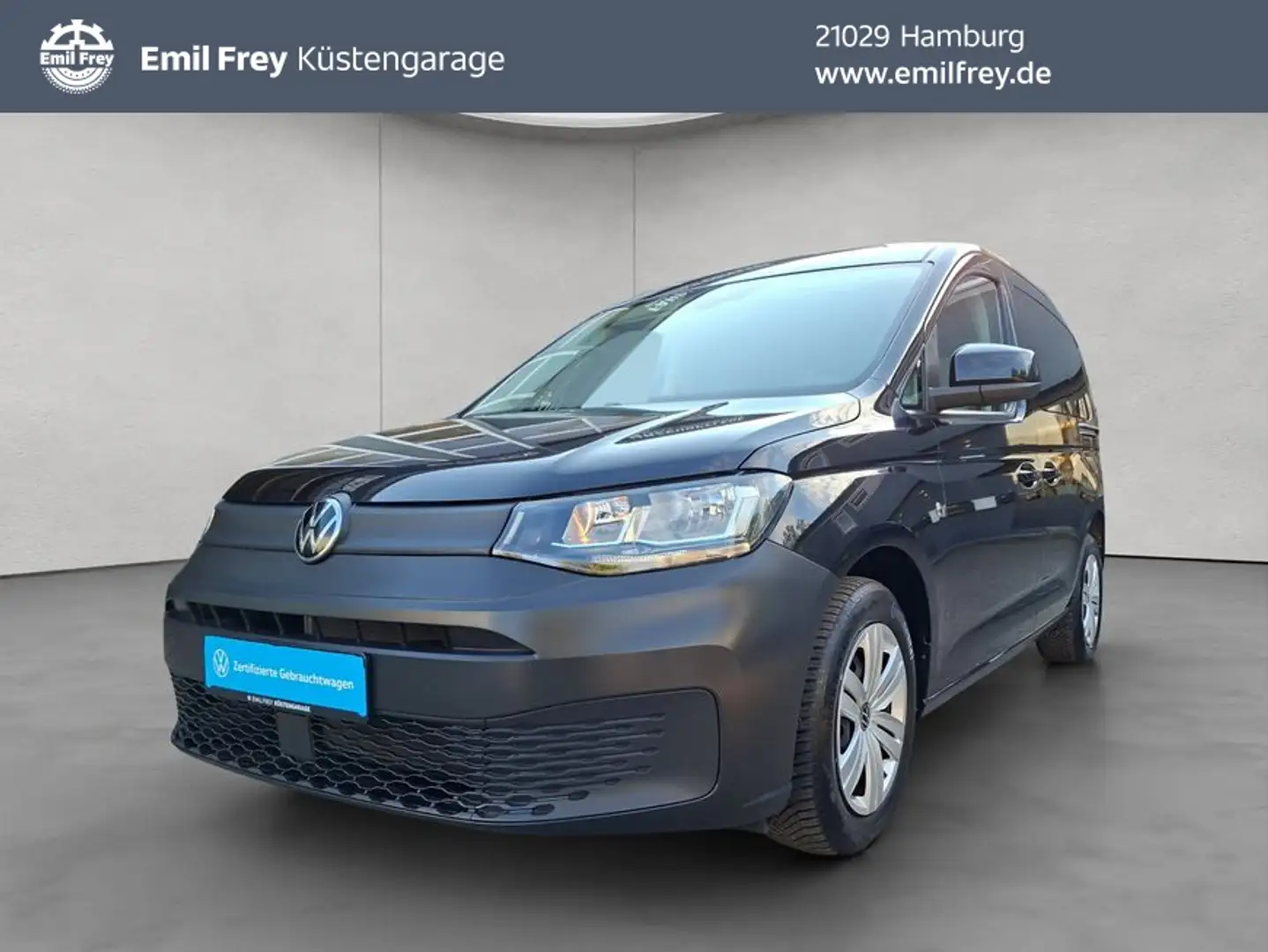 Volkswagen Caddy 1.5 TSI Kombi PDC APP KLIMA GRA GJR Schwarz - 1